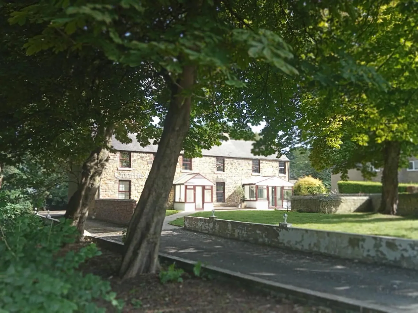 Garden in Quarrie House