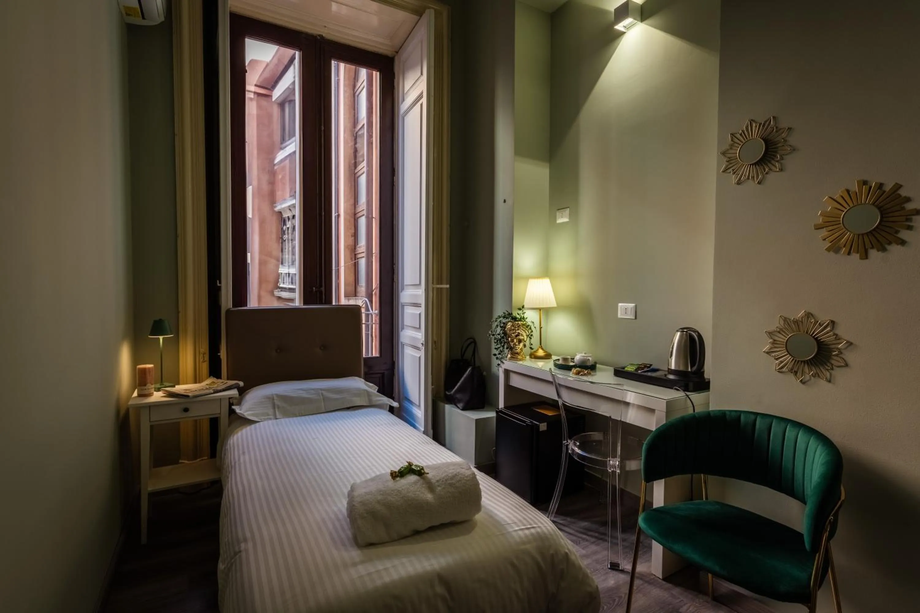 Bedroom, Bed in Etnea Boutique Hotel