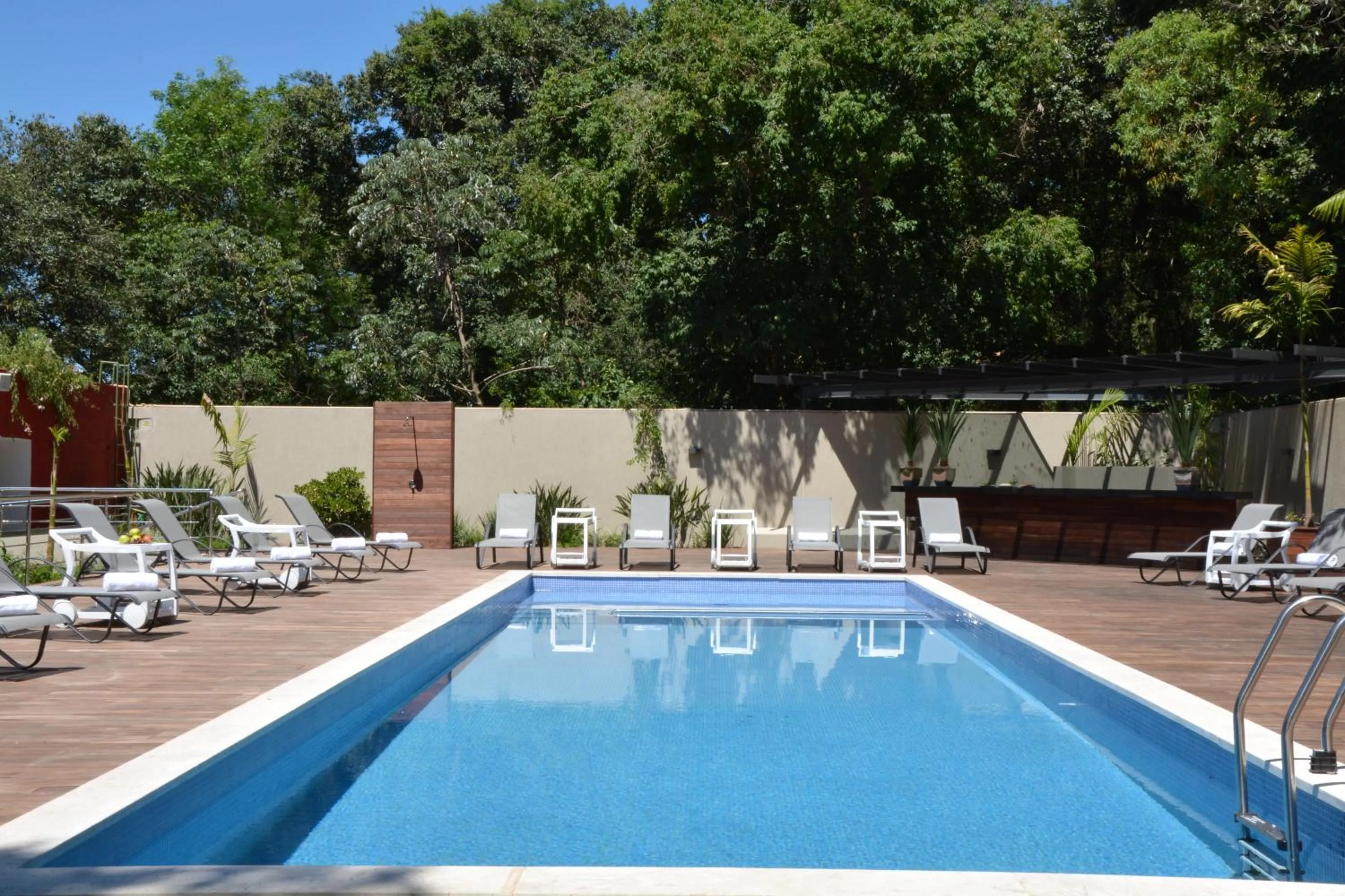 Swimming pool in Savoy Hotel Encarnación