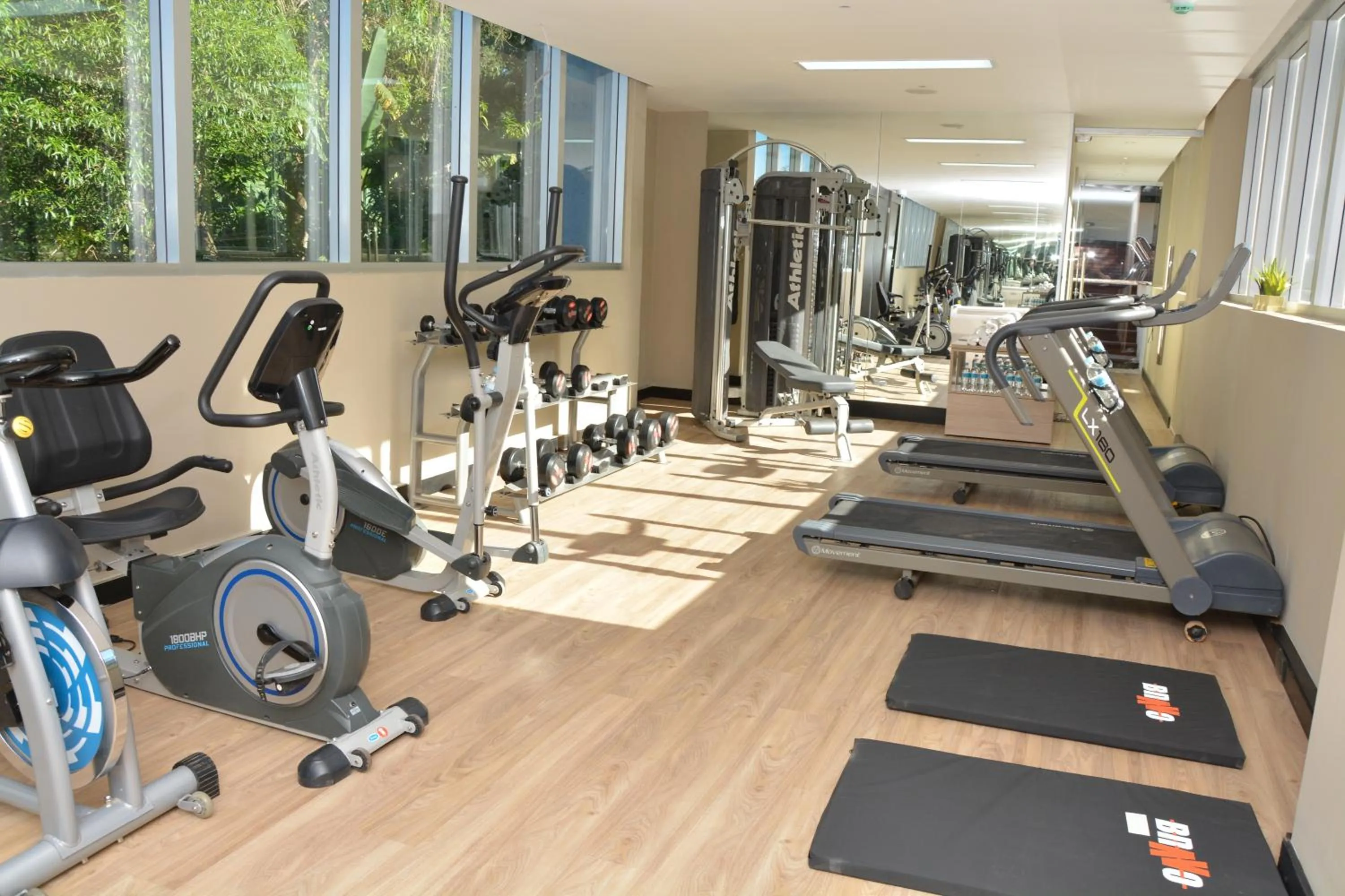 Fitness centre/facilities in Savoy Hotel Encarnación