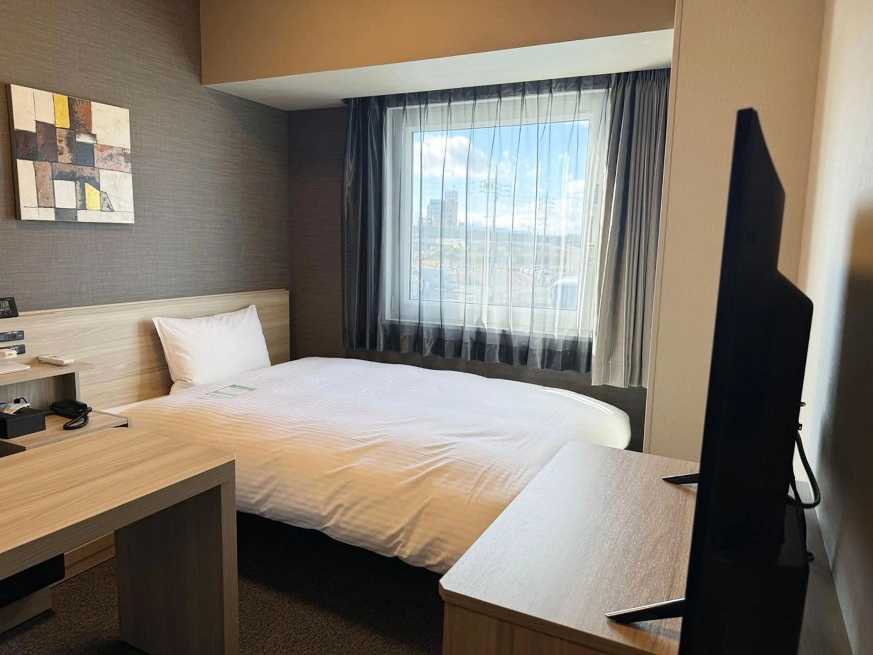 Photo of the whole room, Bed in Hotel Route Inn Ginan -Kokudo 21 Gou-