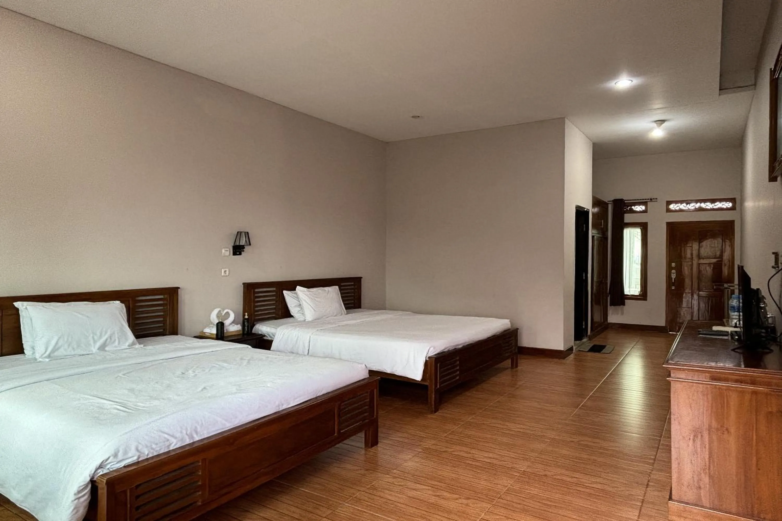 Bed in Puncak Darajat Highland