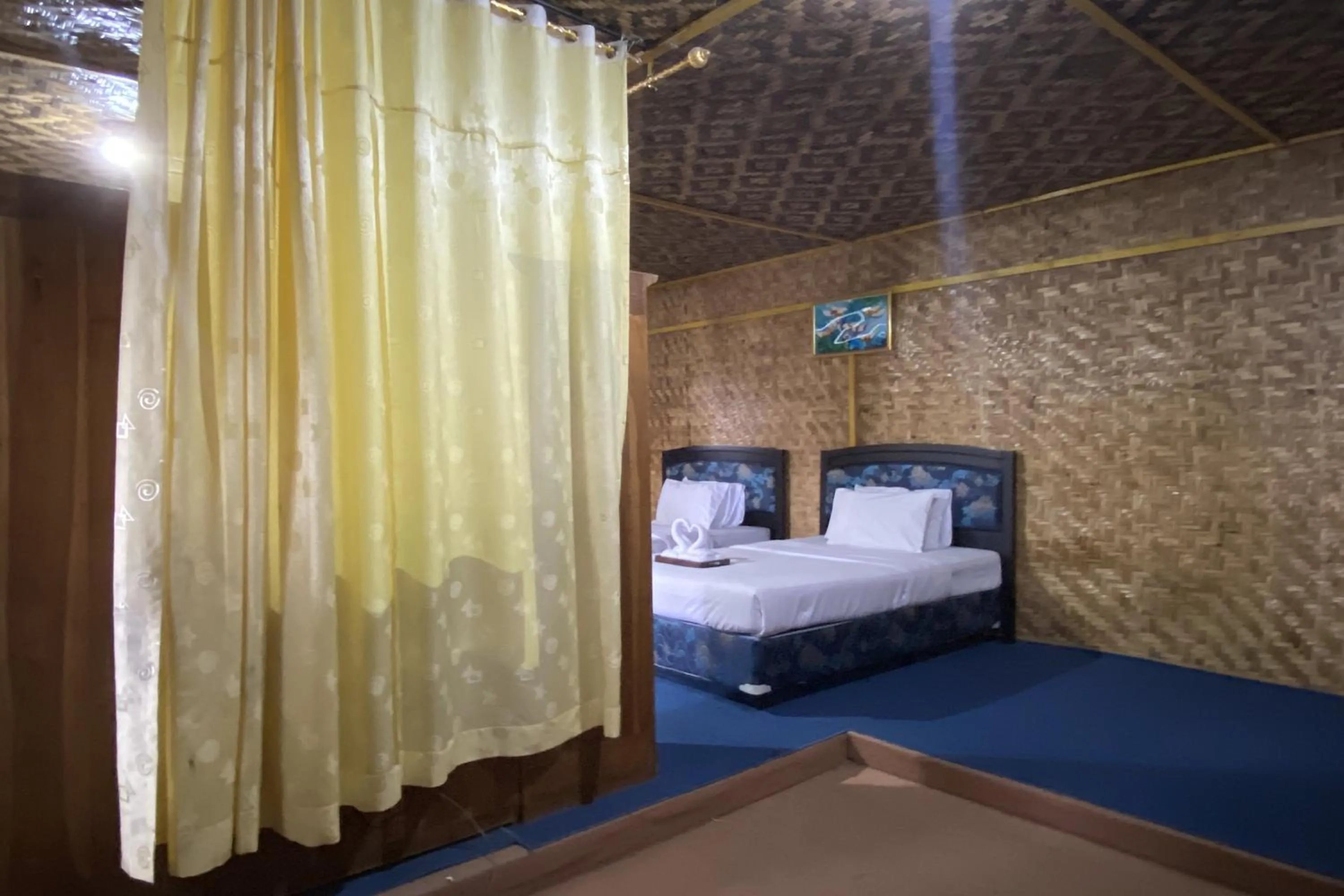 Bed in Puncak Darajat Highland