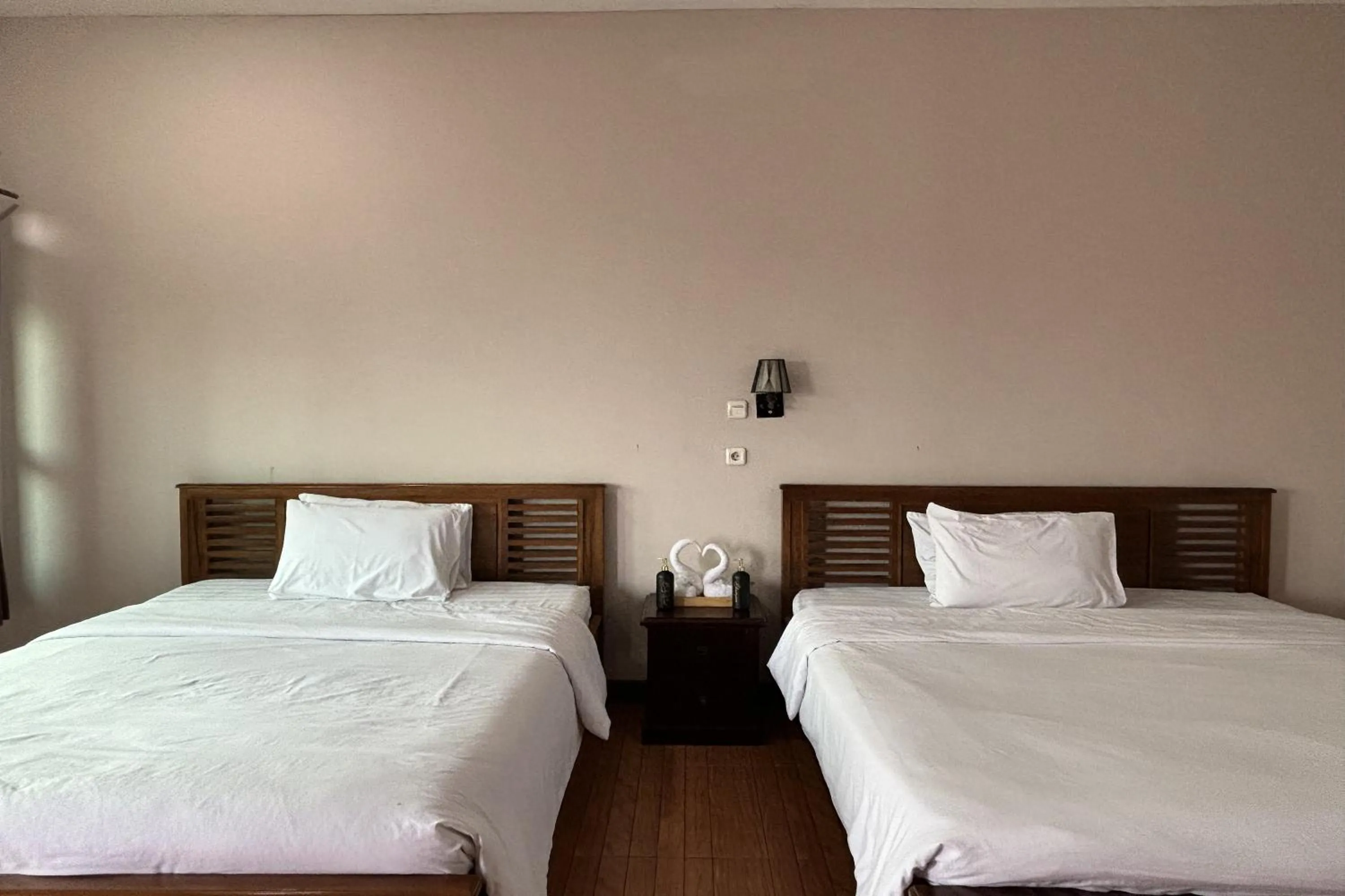 Bed in Puncak Darajat Highland