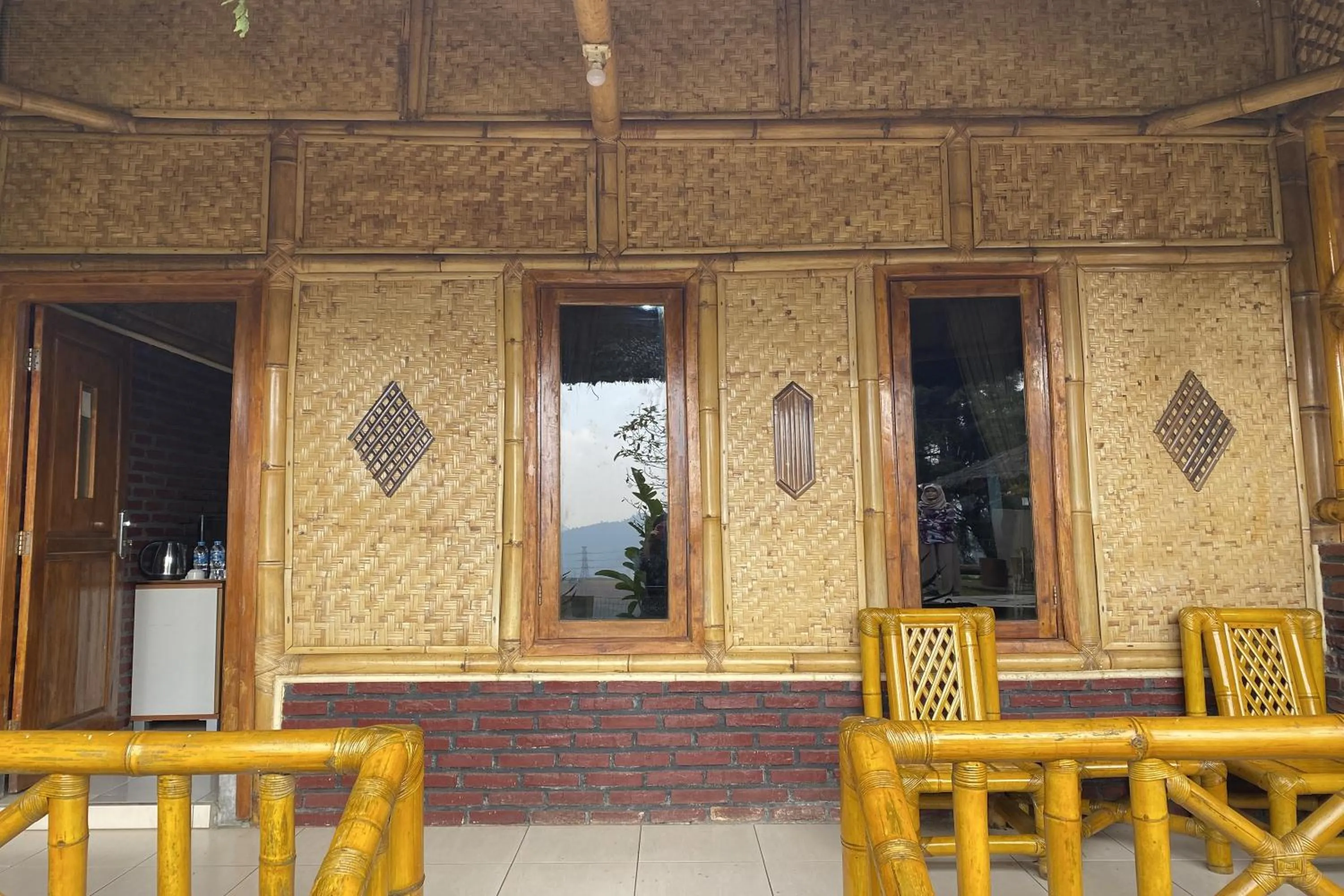 Dining area in Puncak Darajat Highland