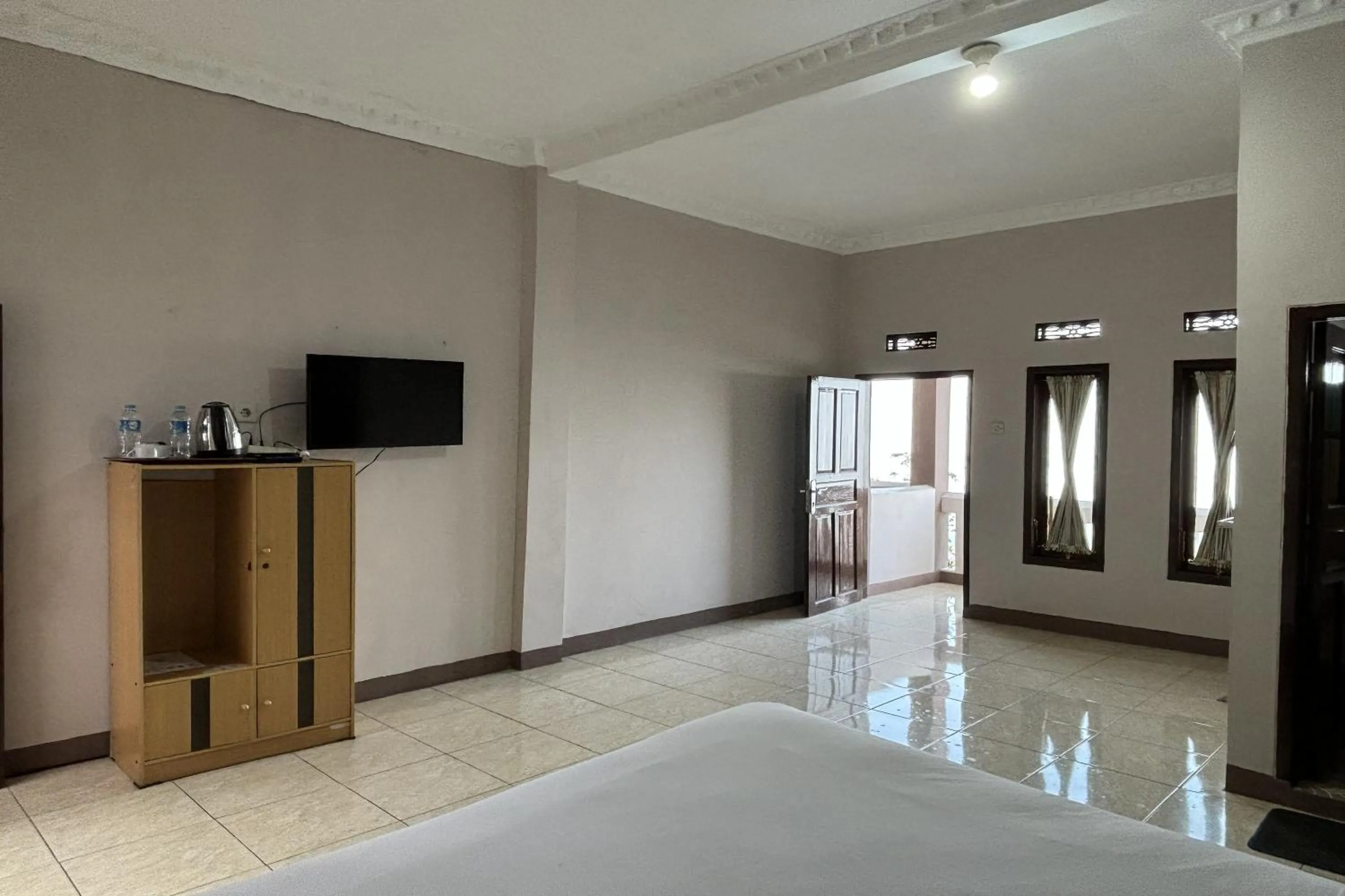 Bed in Puncak Darajat Highland