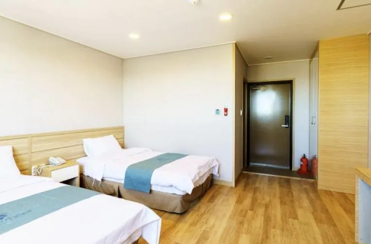 Bed in Blue Mountain Hotel