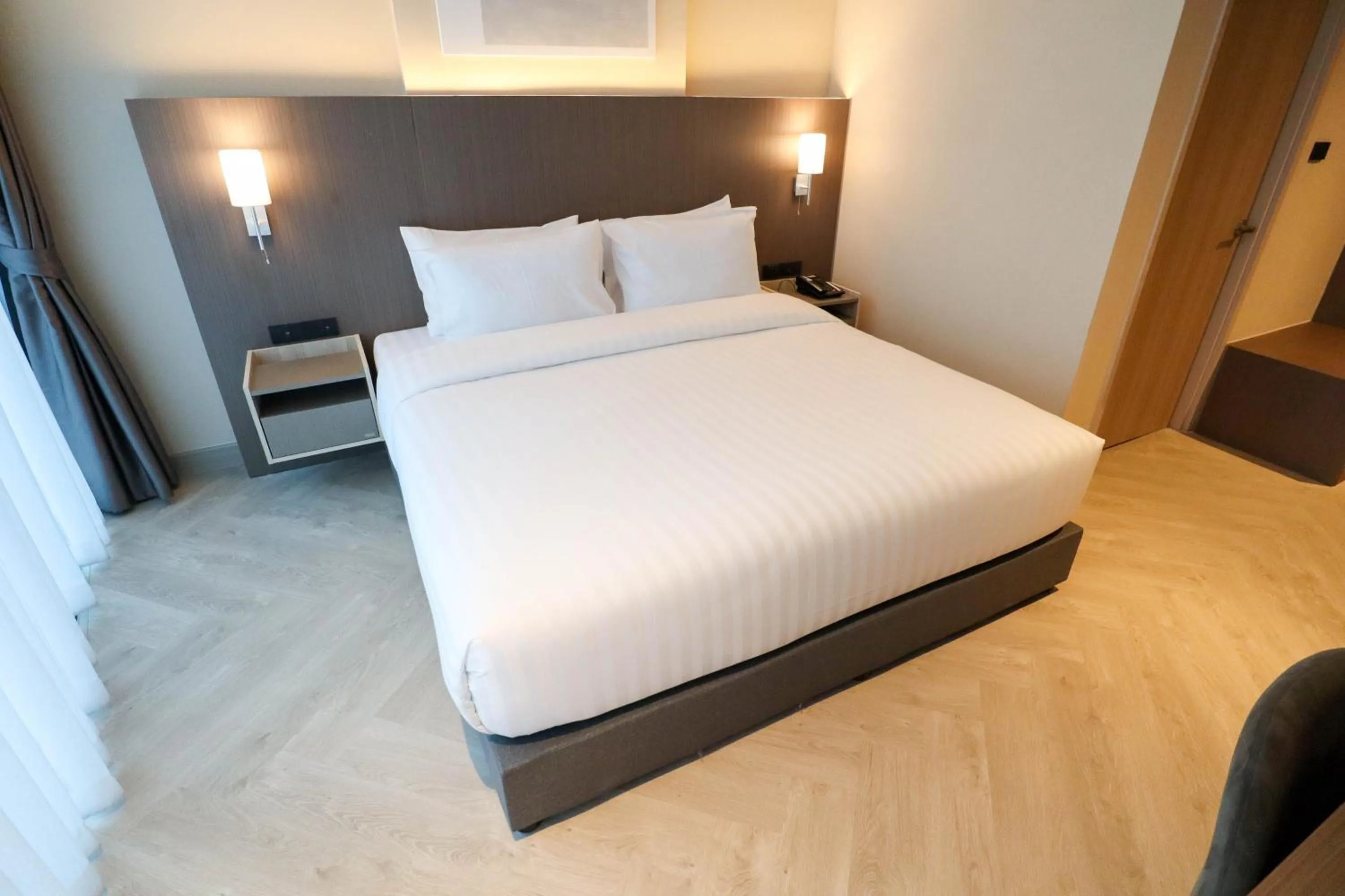 Bed in The One Cozy Living