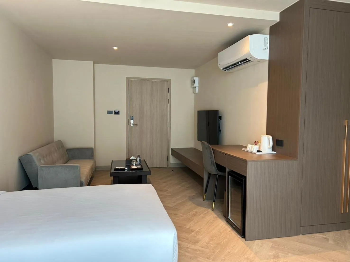 Bed in The One Cozy Living