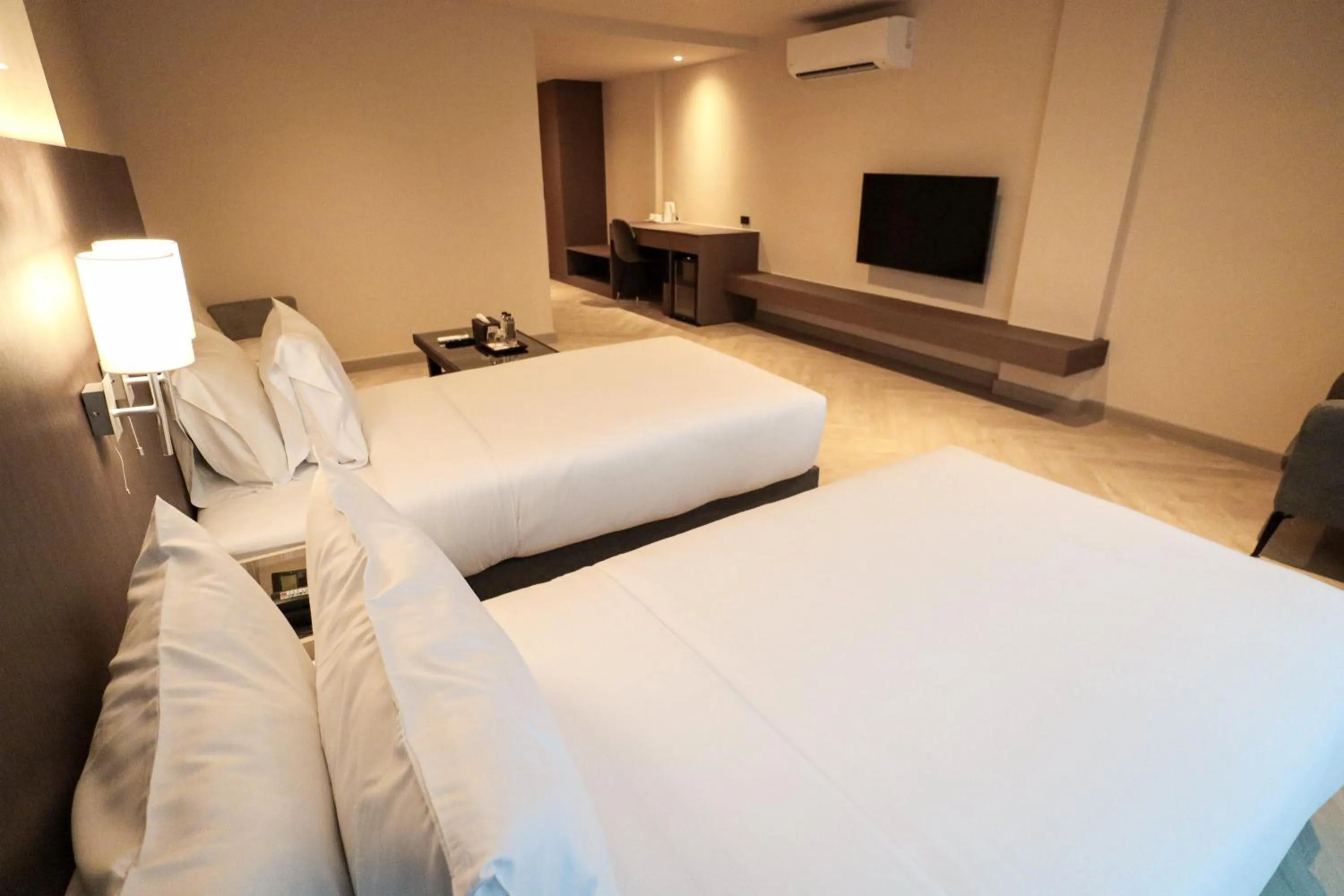 Bed in The One Cozy Living