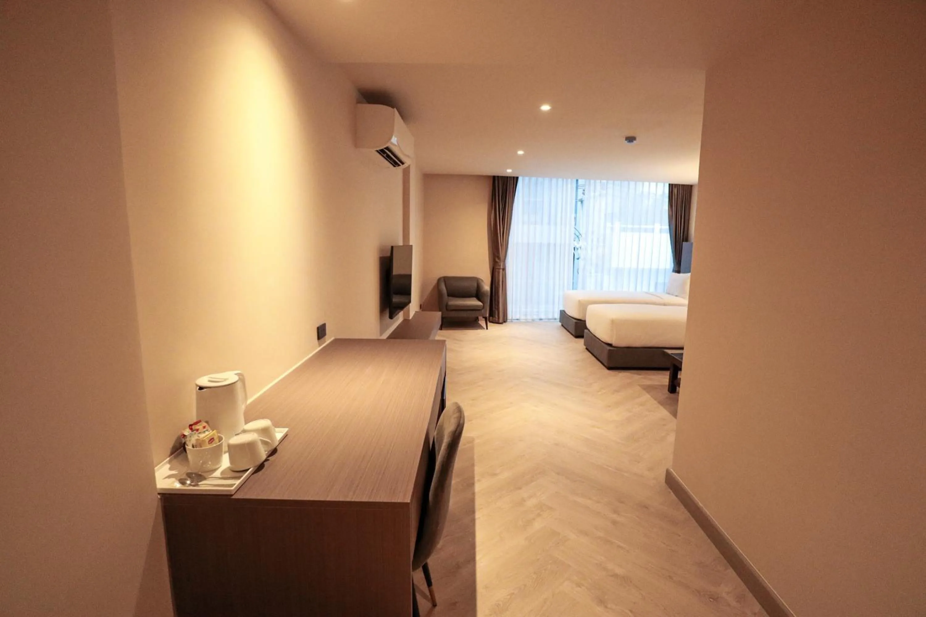 Bed in The One Cozy Living