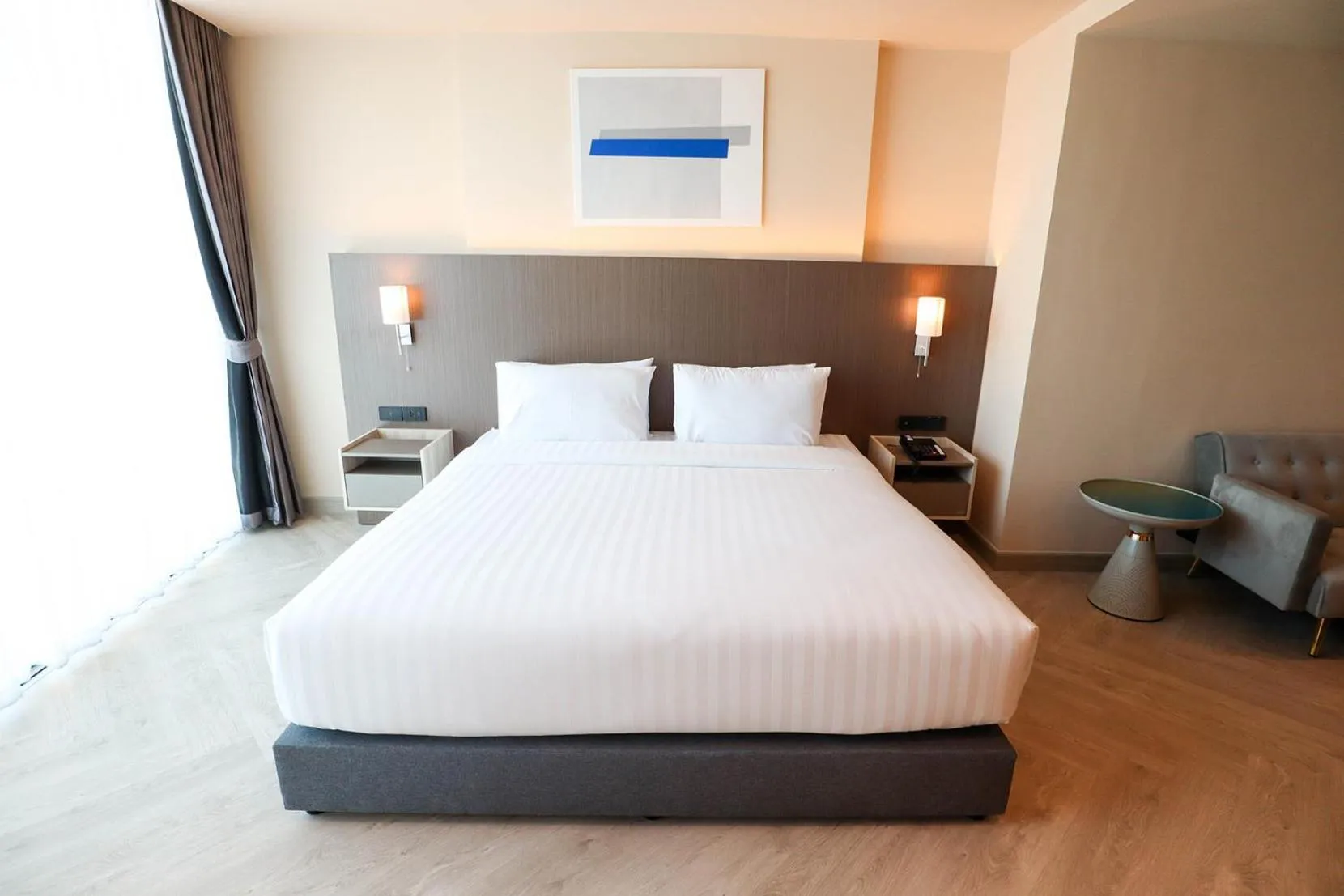 Bed in The One Cozy Living