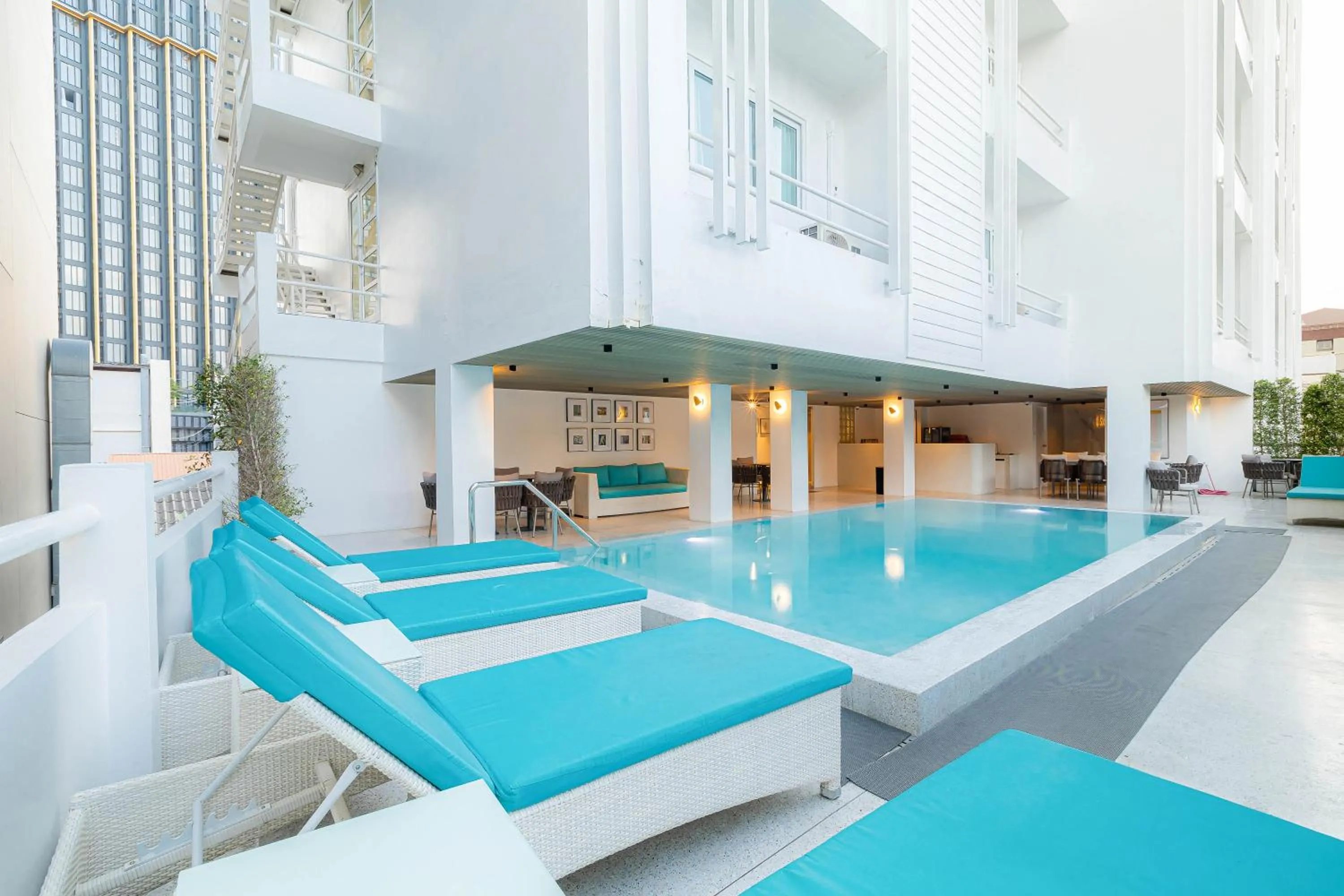 Swimming pool in The One Cozy Living