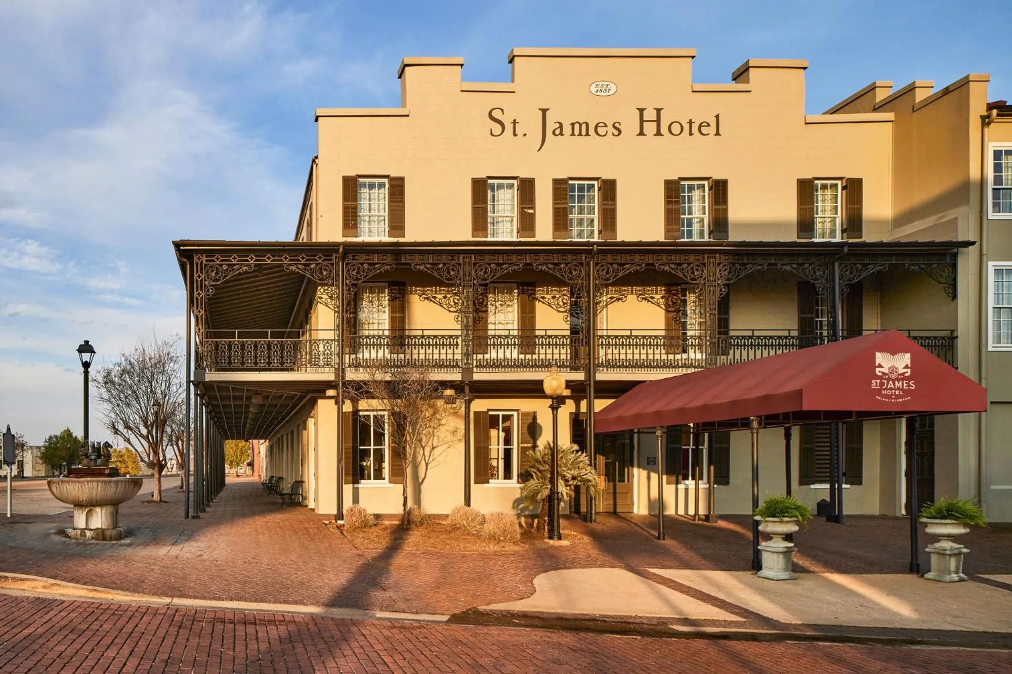 Property building in St James Hotel Selma