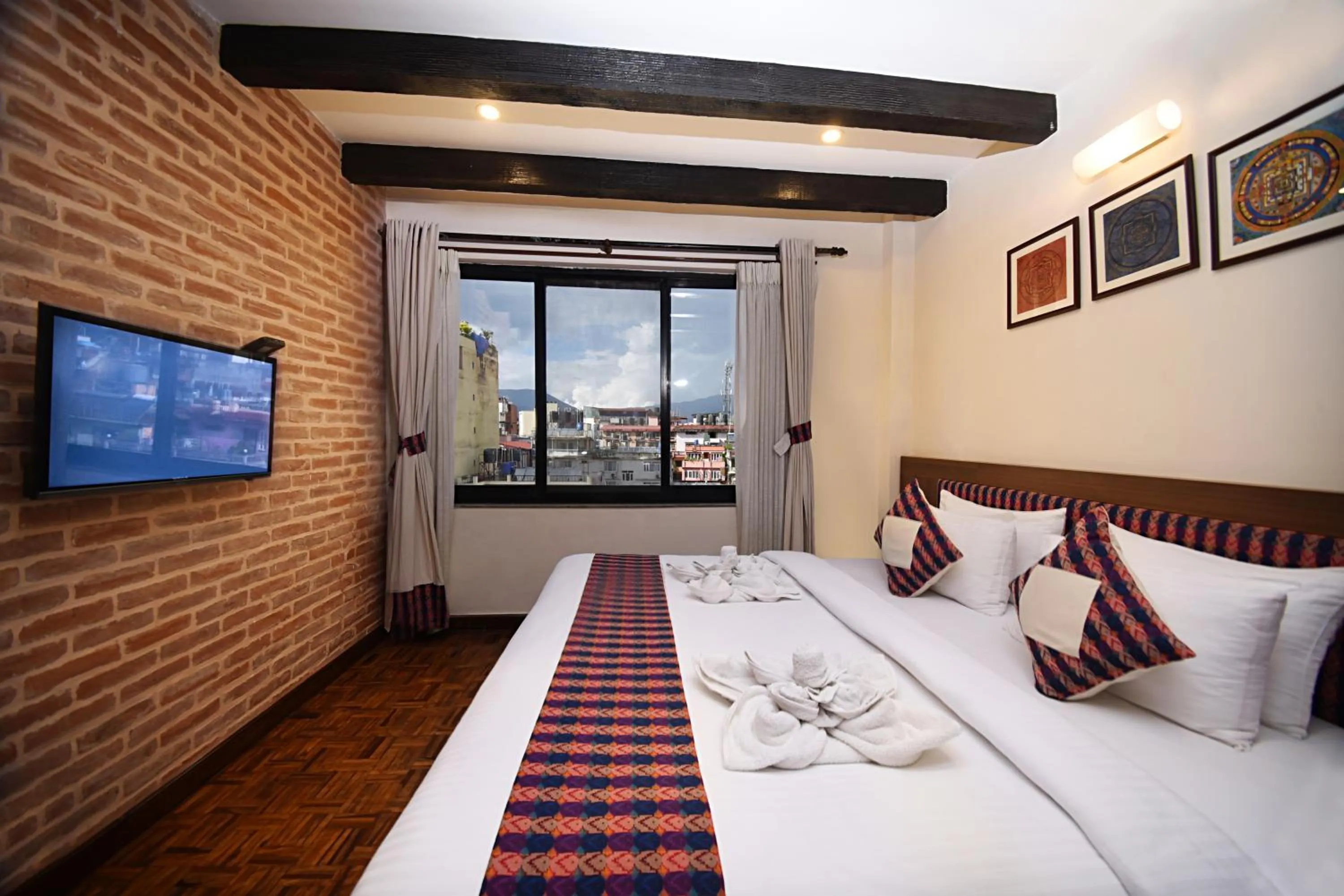 Bedroom, Bed in Skye Inn Kathmandu