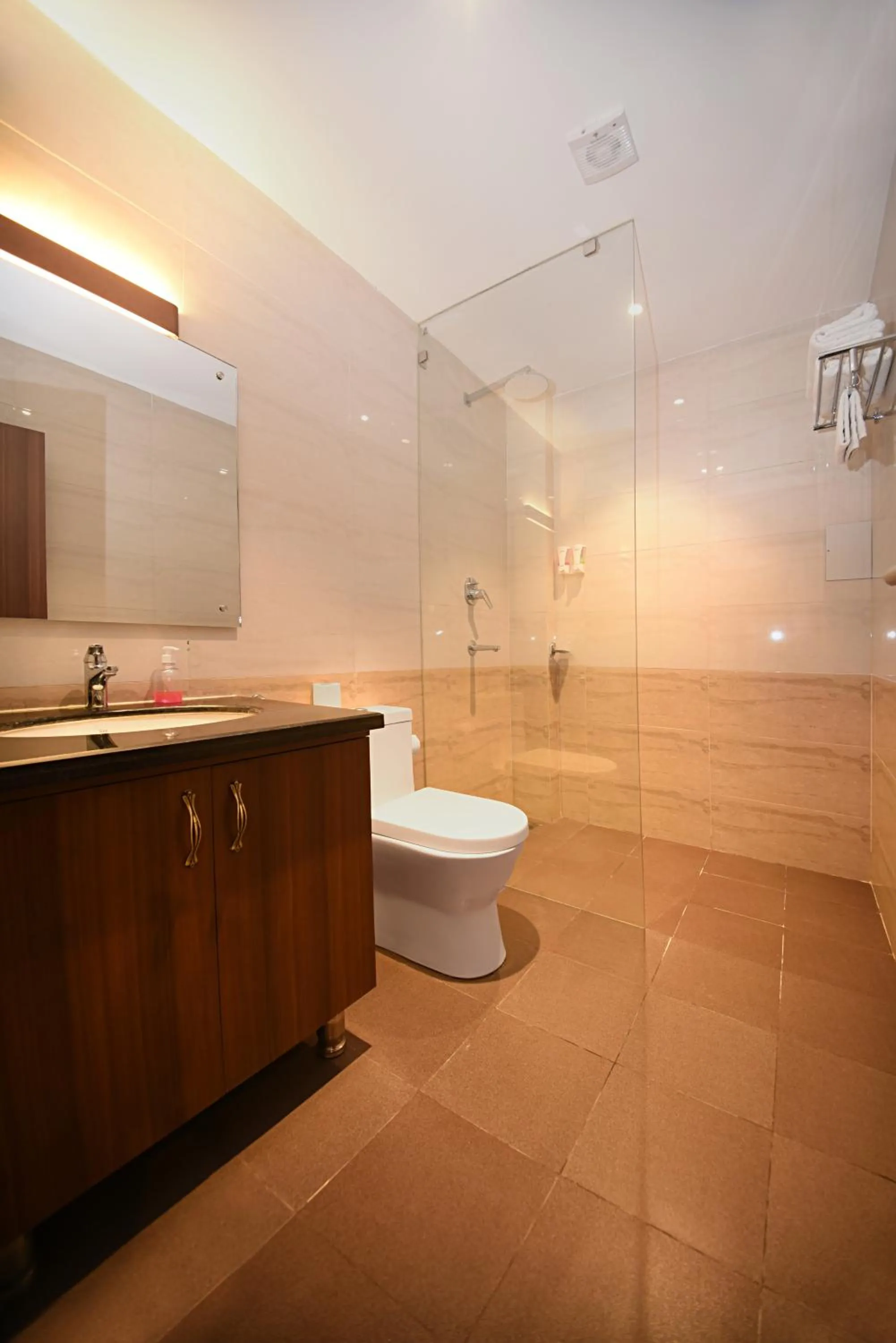 Bathroom in Skye Inn Kathmandu