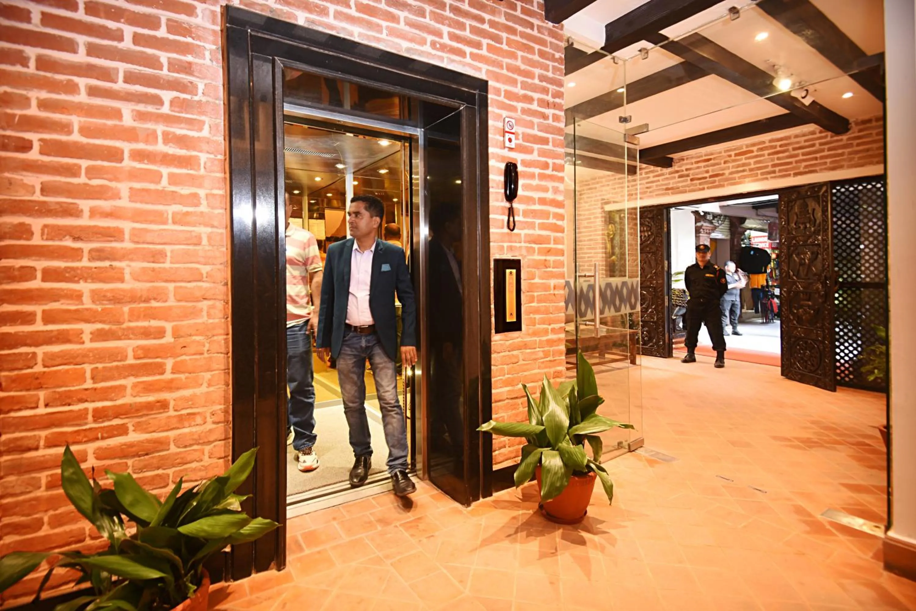 Facade/entrance in Skye Inn Kathmandu