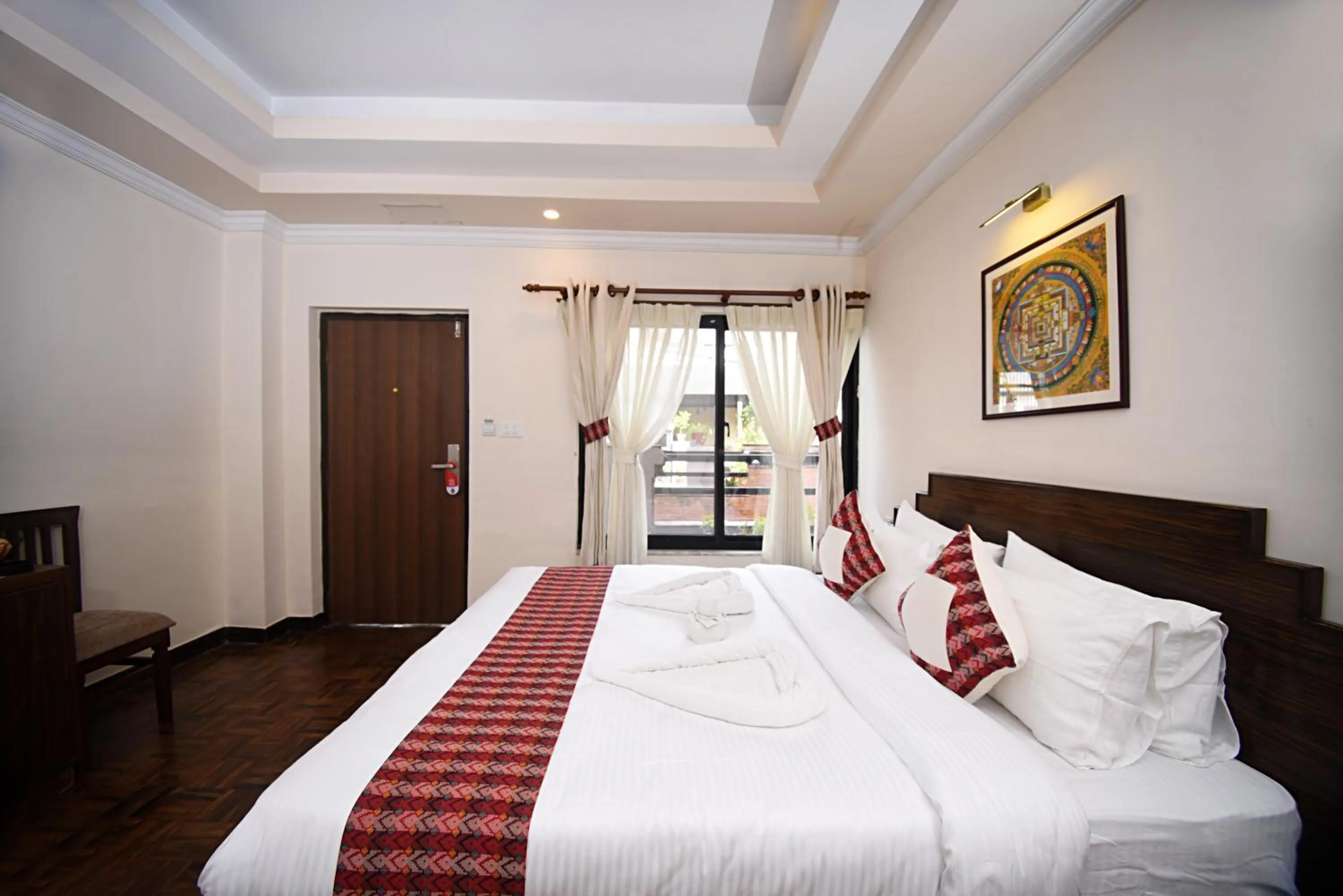 Bedroom, Bed in Skye Inn Kathmandu