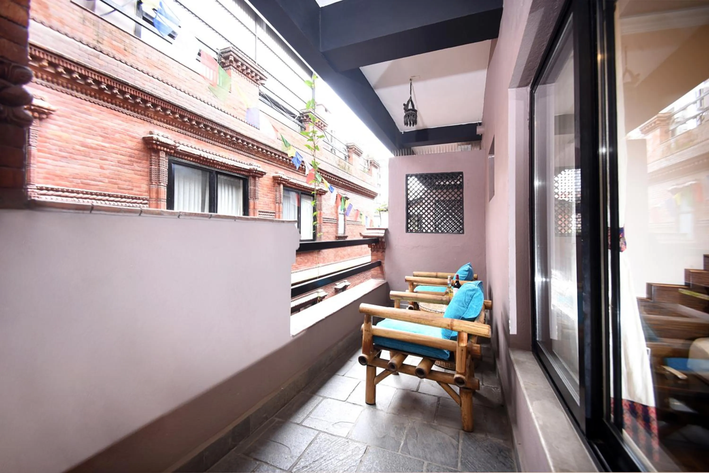 Seating area in Skye Inn Kathmandu