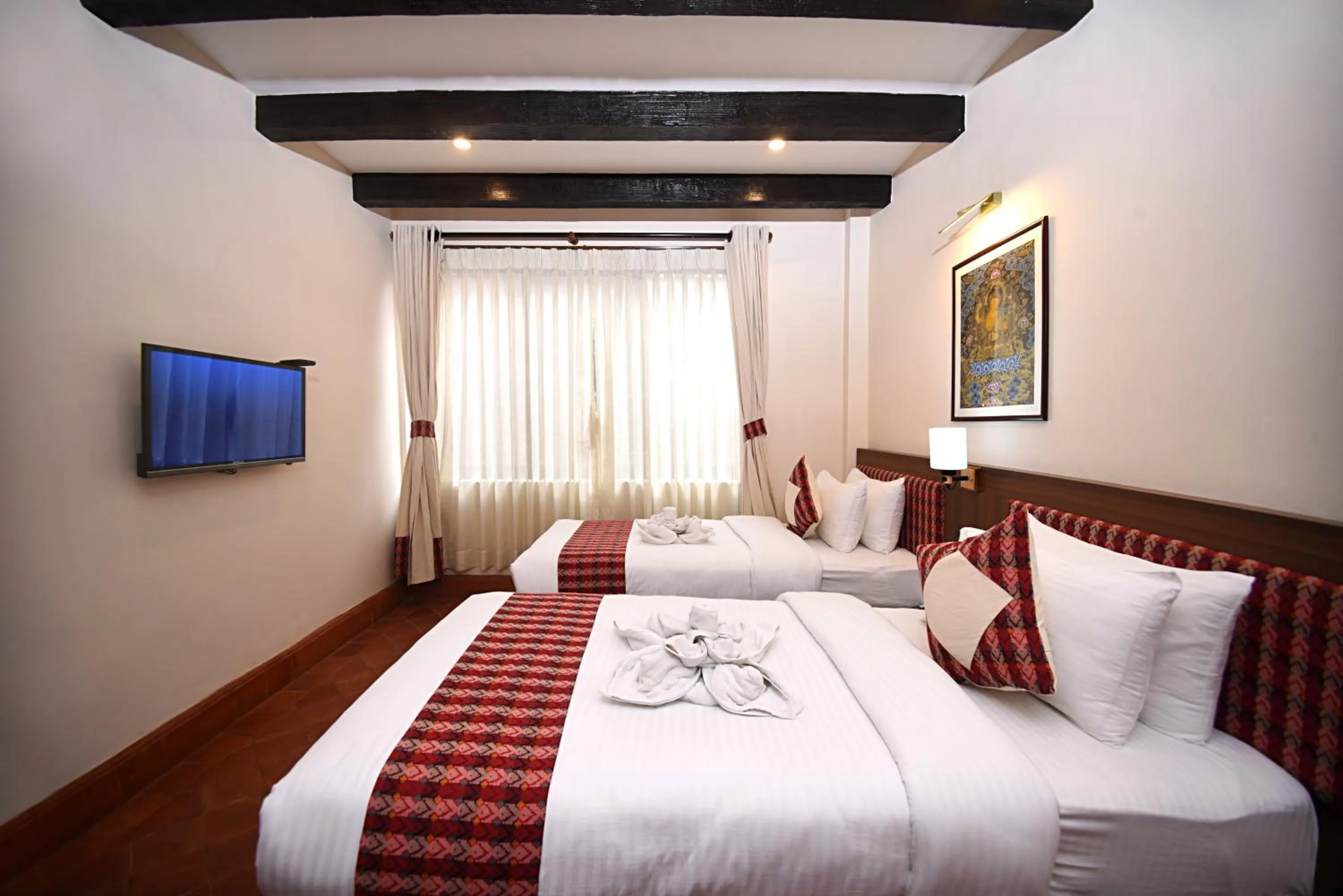 Bedroom, Bed in Skye Inn Kathmandu