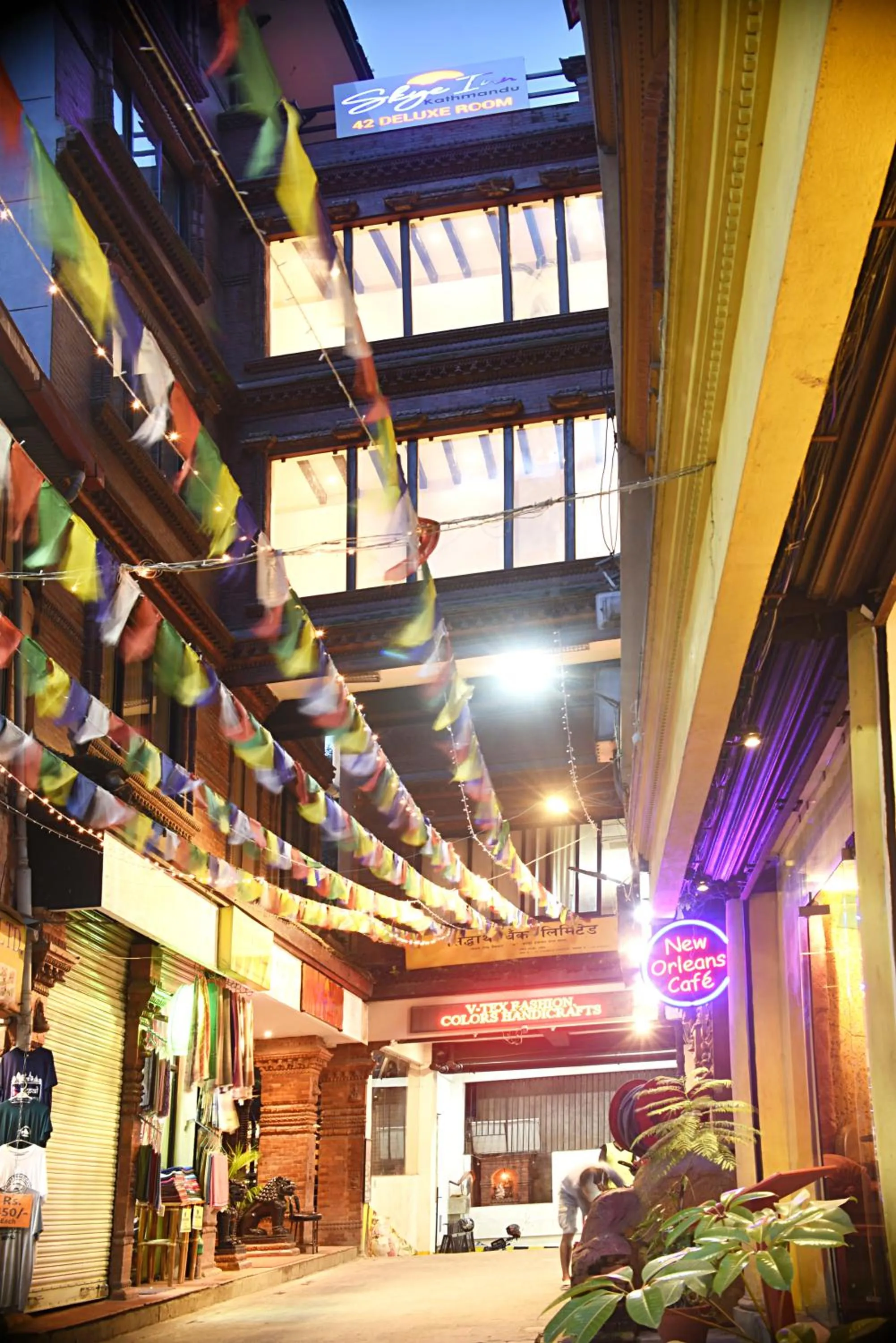 Shopping Area in Skye Inn Kathmandu
