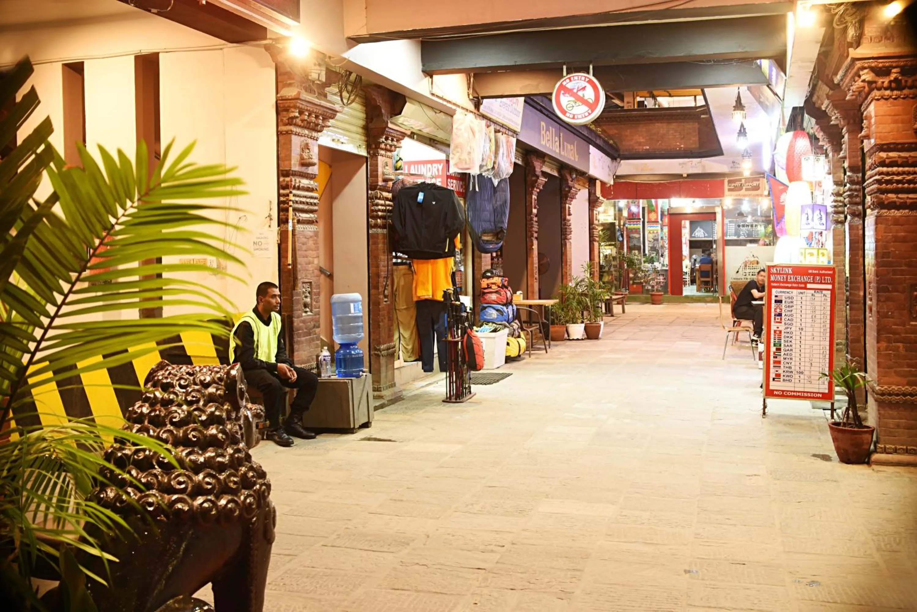 Shopping Area in Skye Inn Kathmandu