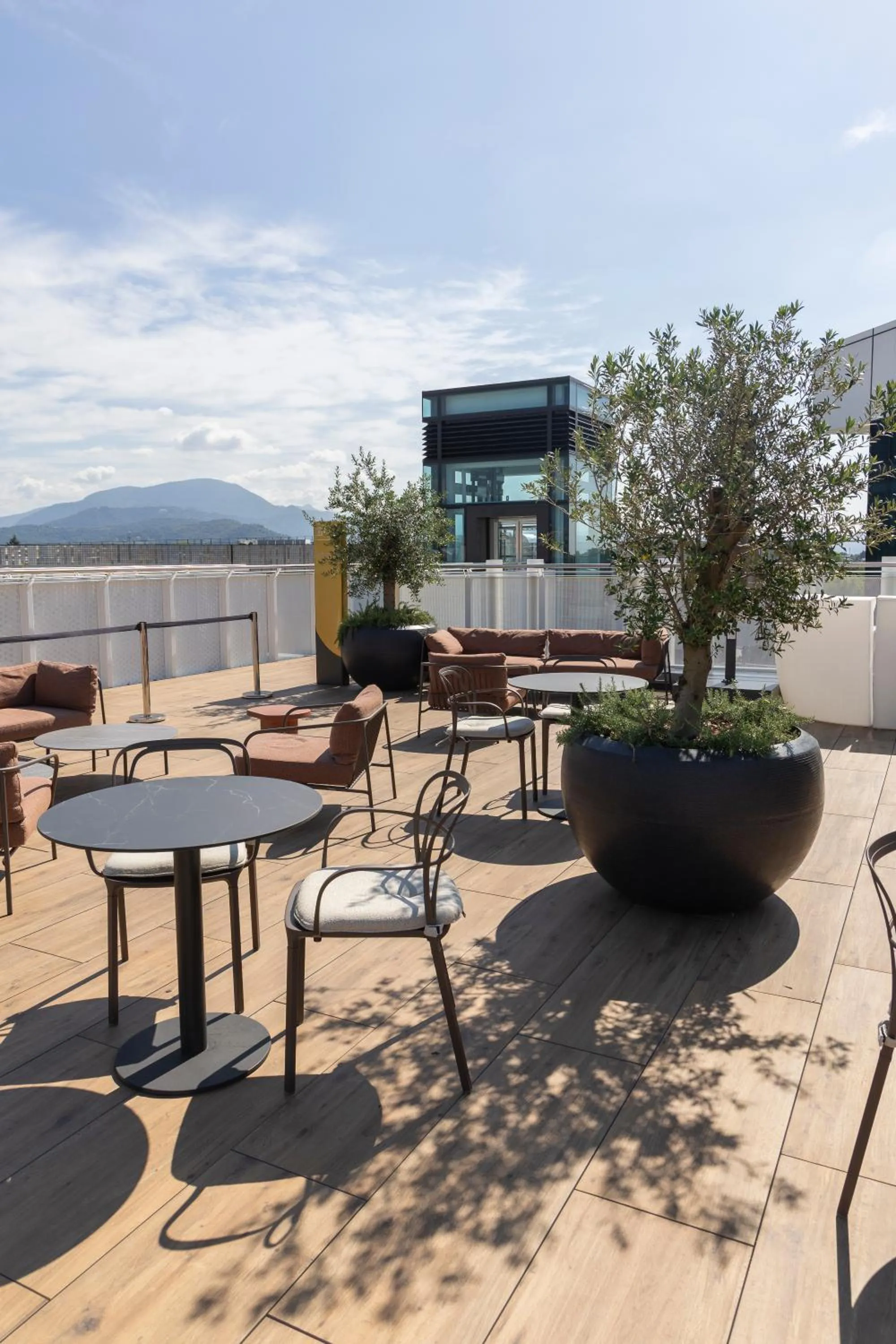 Balcony/Terrace in Radisson Blu Hotel, Bergamo ChorusLife