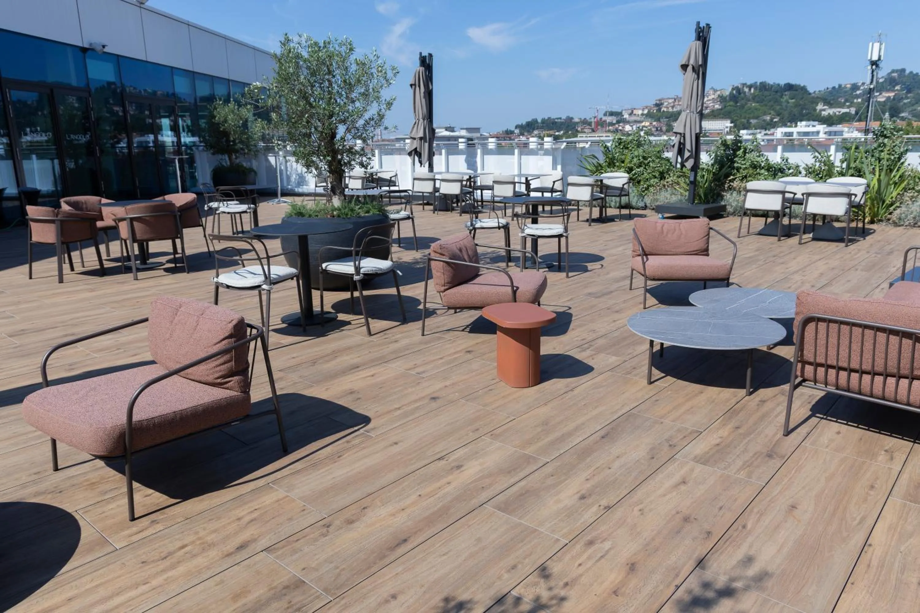 Balcony/Terrace in Radisson Blu Hotel, Bergamo ChorusLife