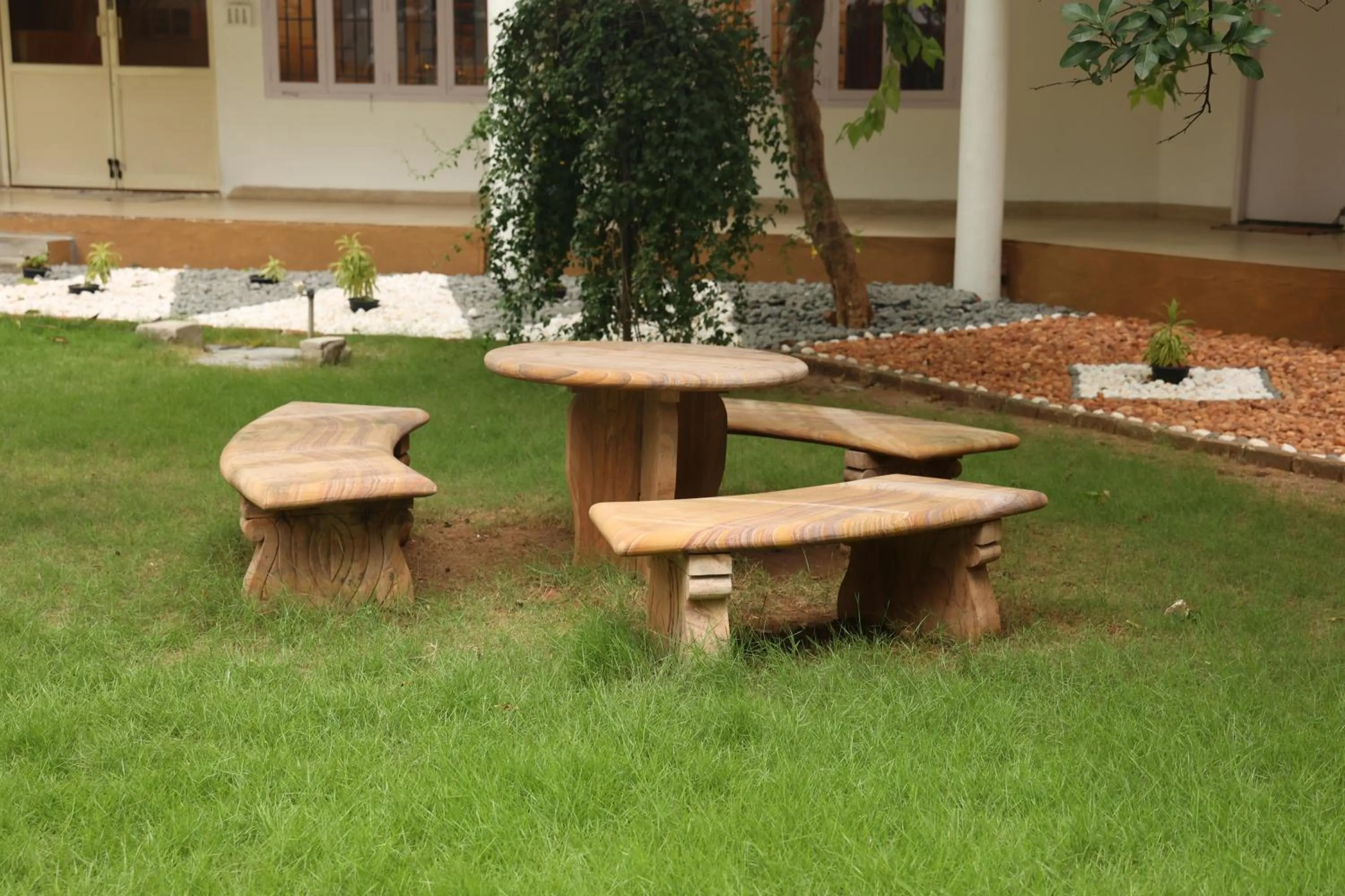 Seating area in Sri Kamalanivas