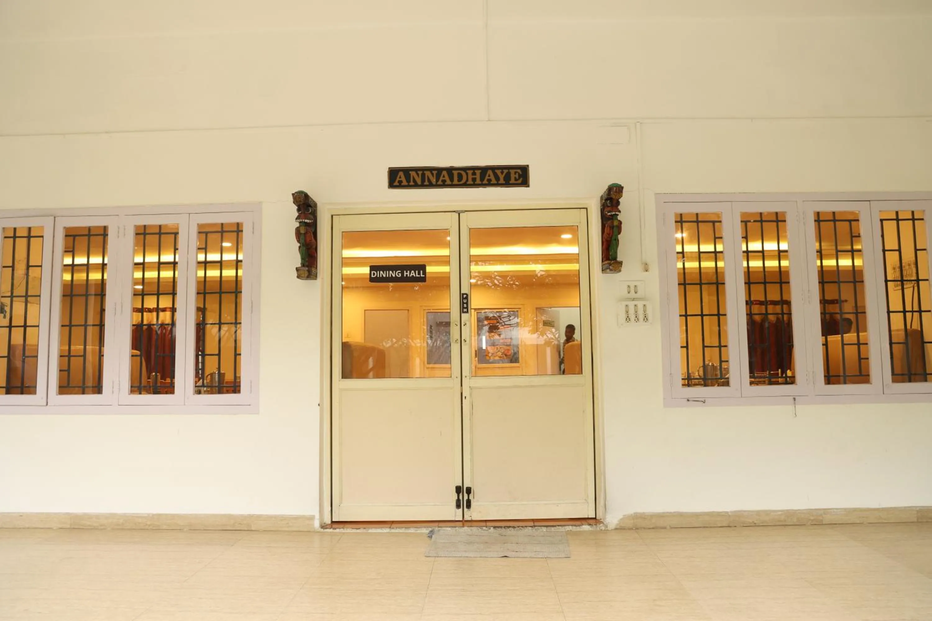 Dining area in Sri Kamalanivas