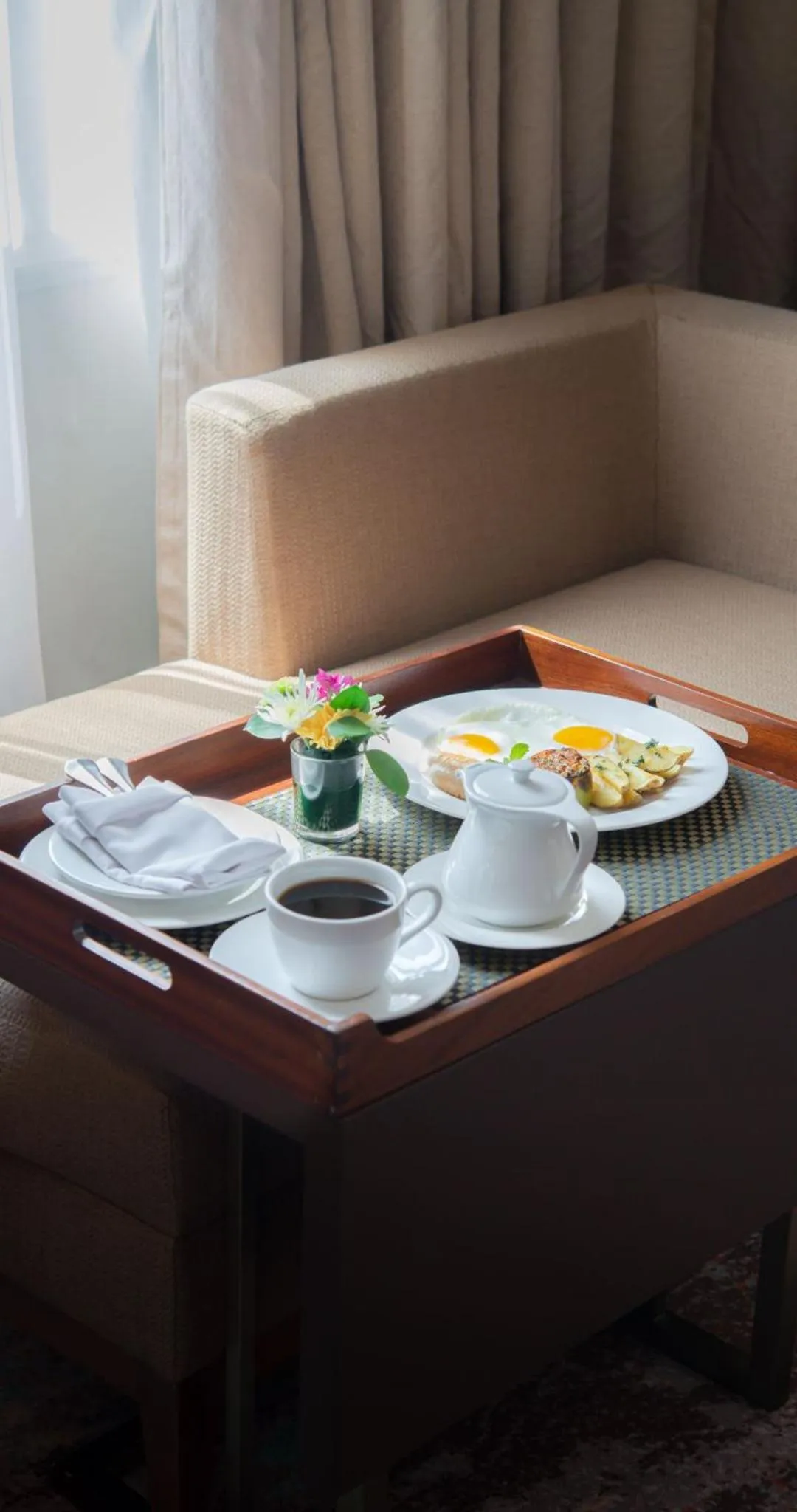 Breakfast in Gumaya Tower Hotel