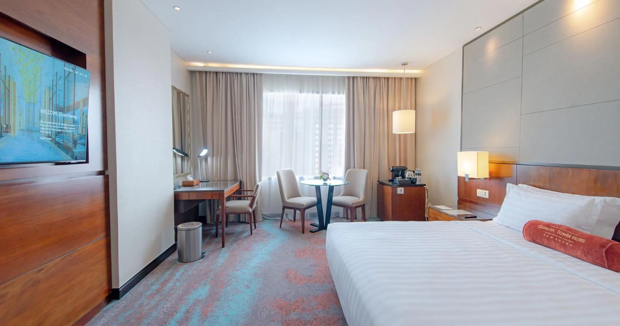 Bedroom, Bed in Gumaya Tower Hotel