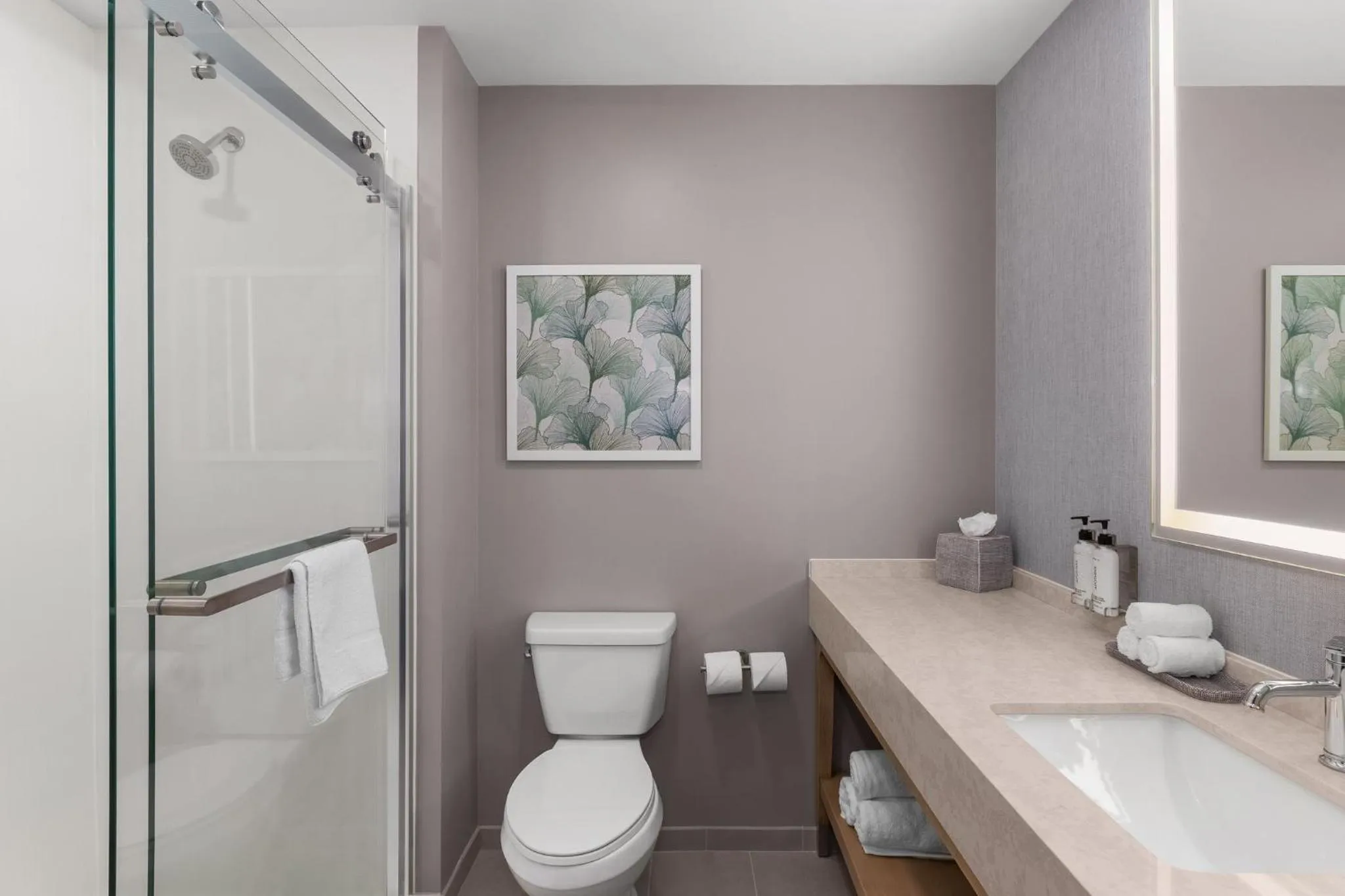 Bathroom in EVEN Hotel Orlando International Airport by IHG