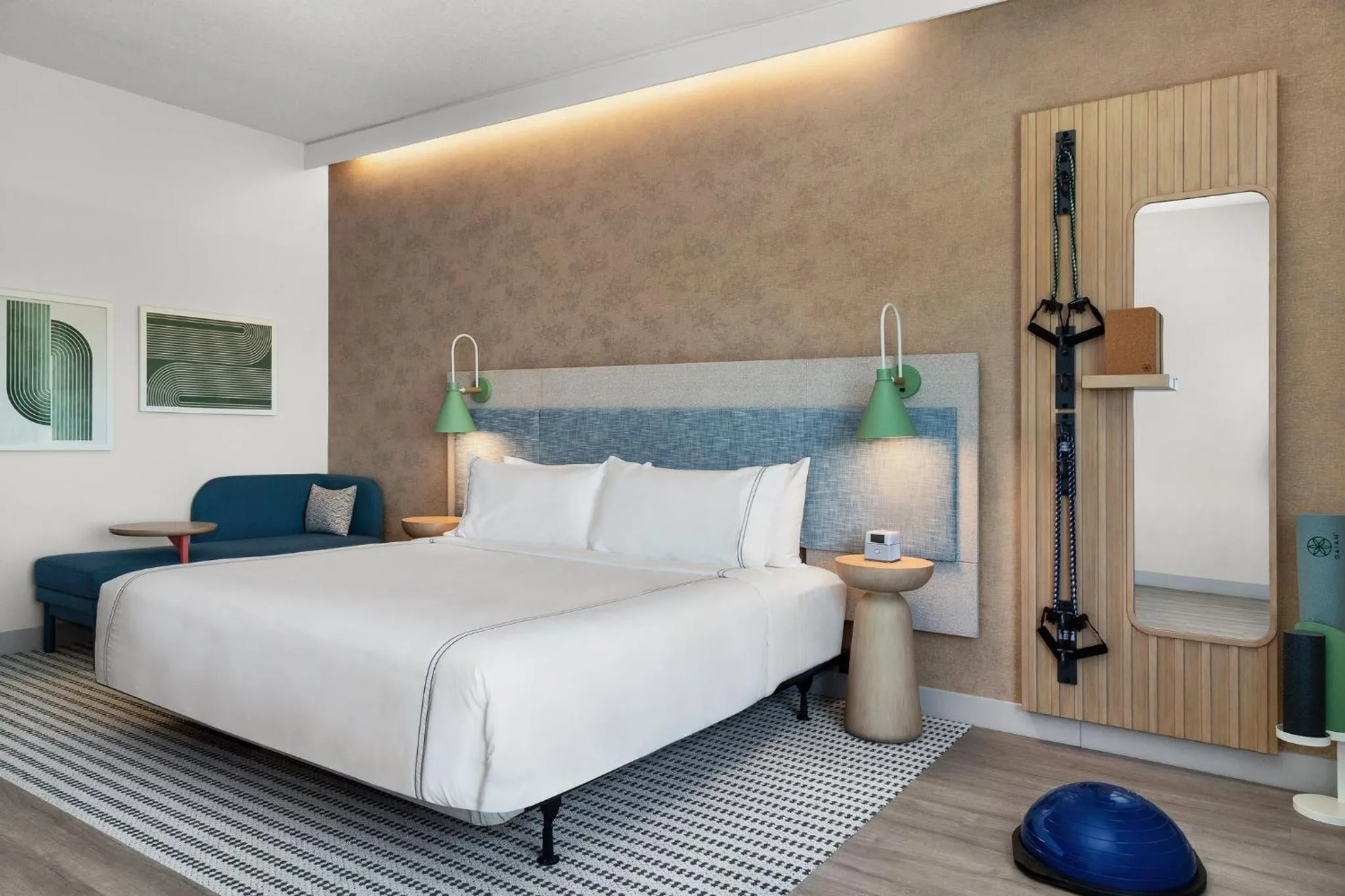 Photo of the whole room, Bed in EVEN Hotel Orlando International Airport by IHG