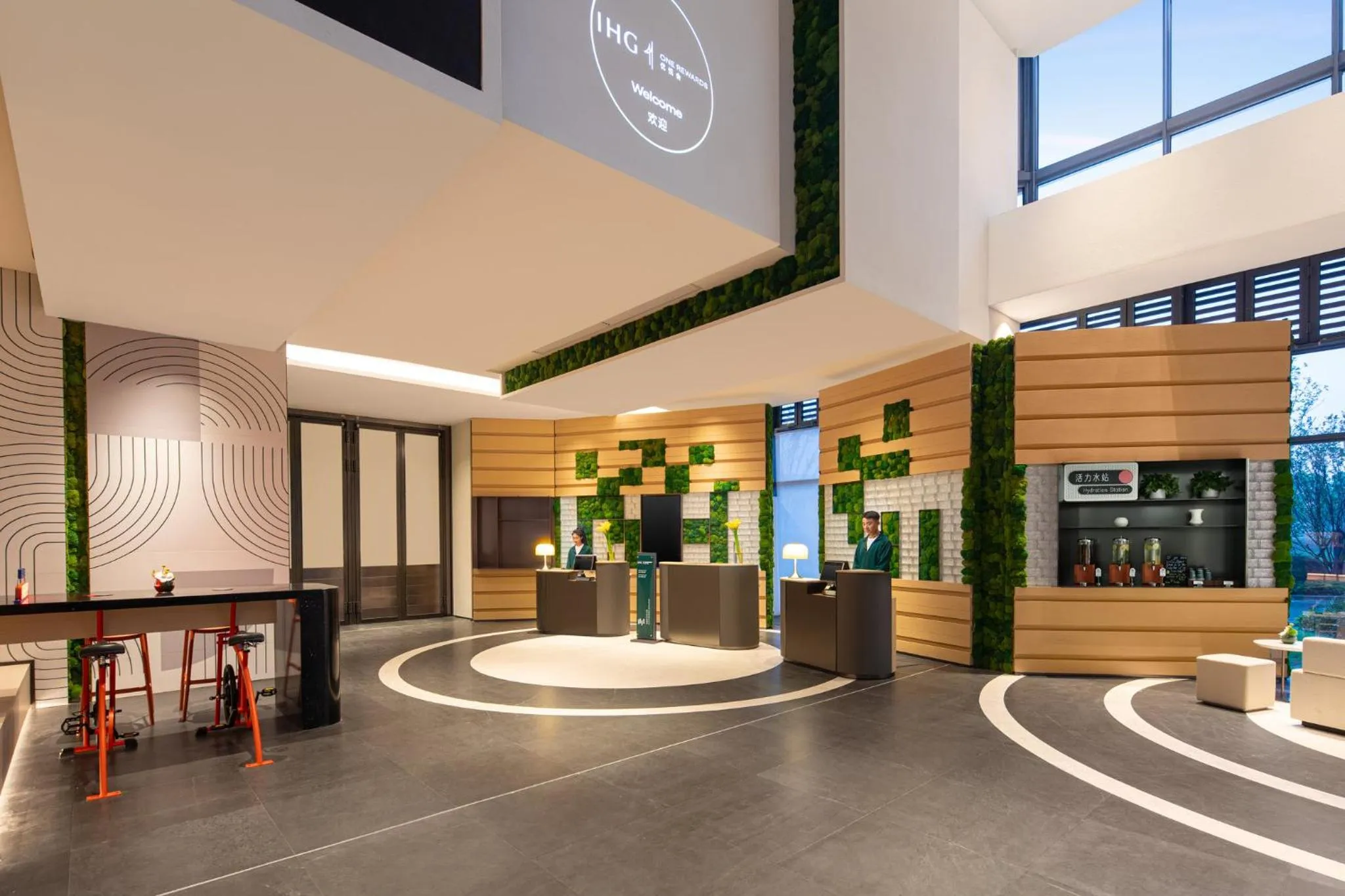 Property building in EVEN Hotel Shanghai Hongqiao CBD by IHG