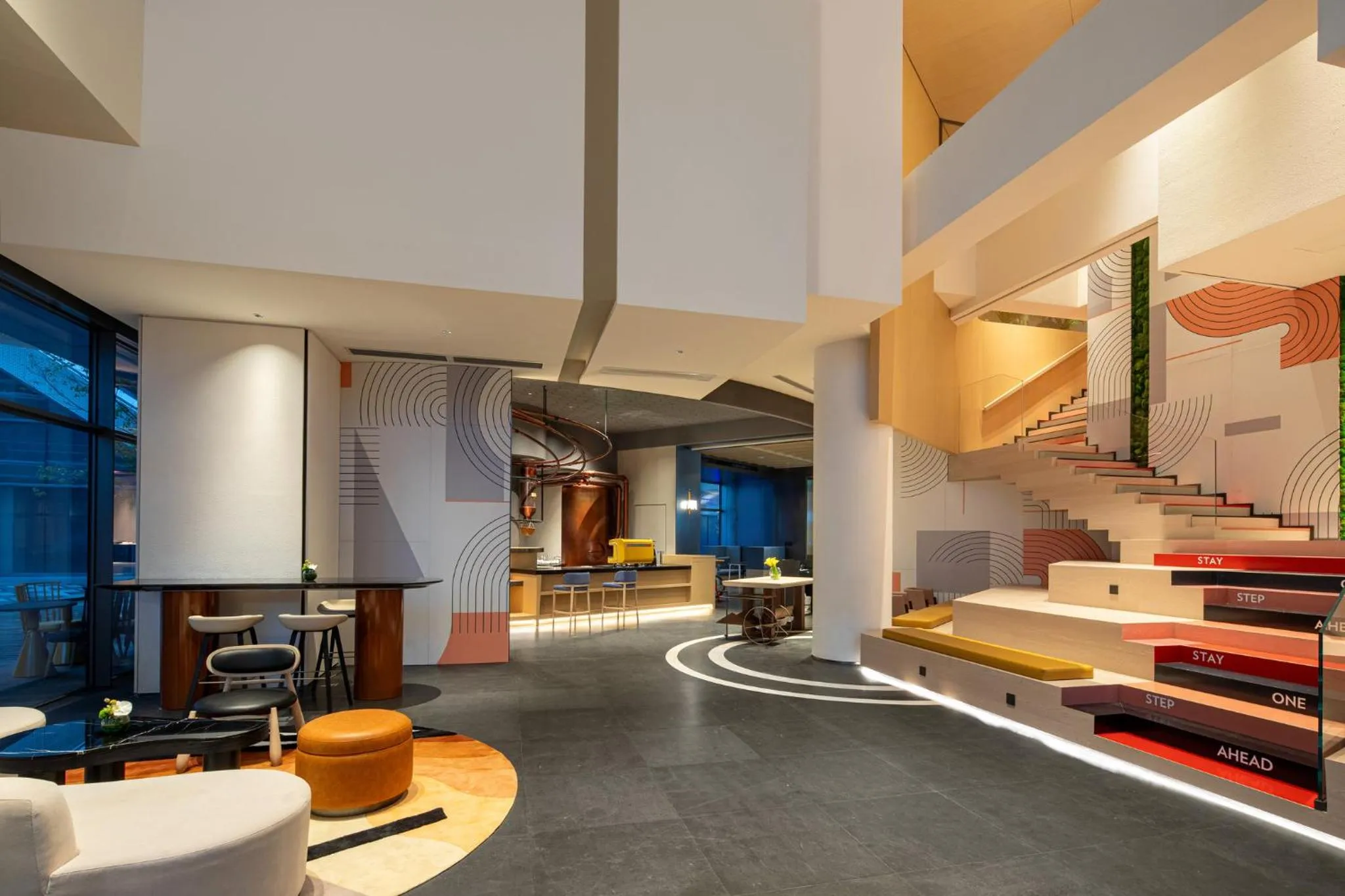 Lobby or reception in EVEN Hotel Shanghai Hongqiao CBD by IHG