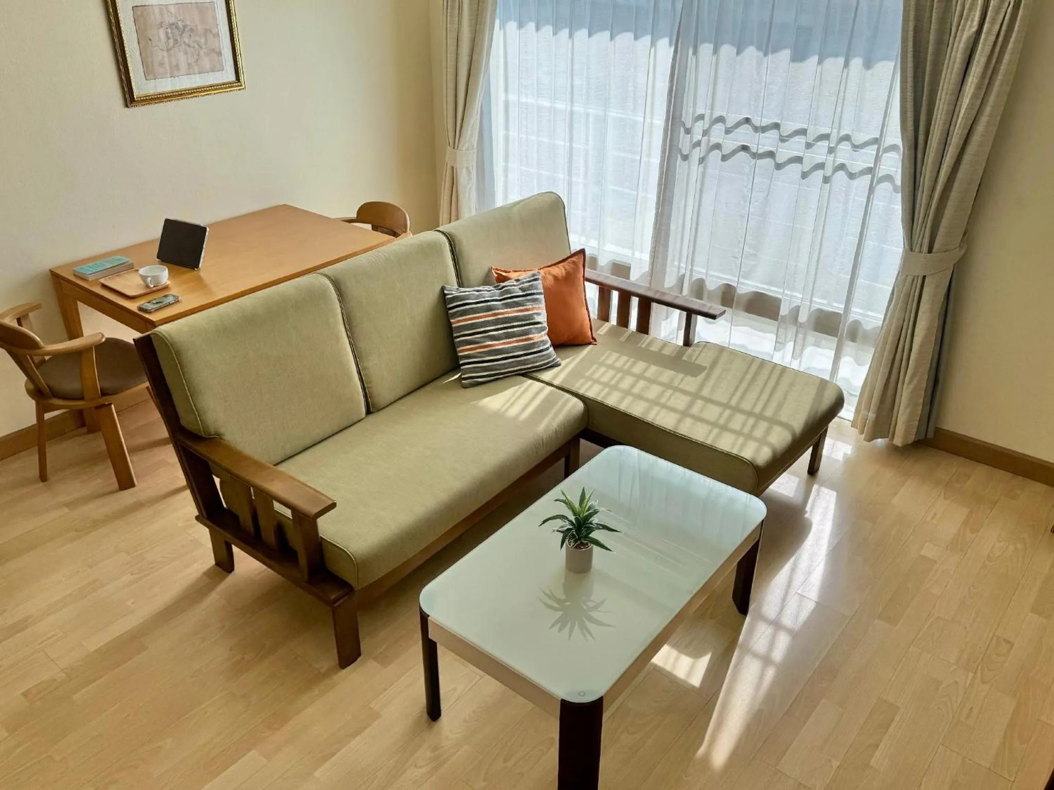 Living room in Sriracha Avenue Serviced Apartment