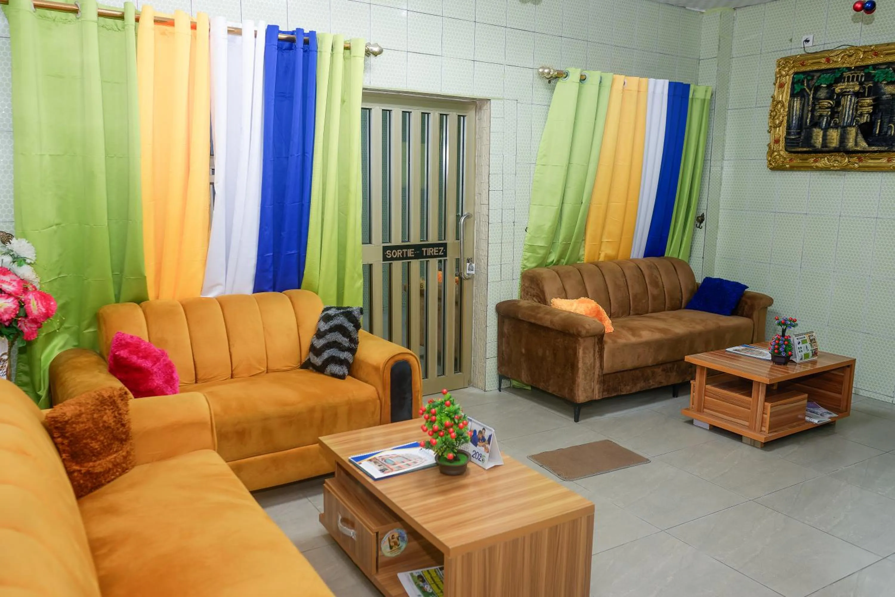 Lobby or reception in New Hotel Sossa