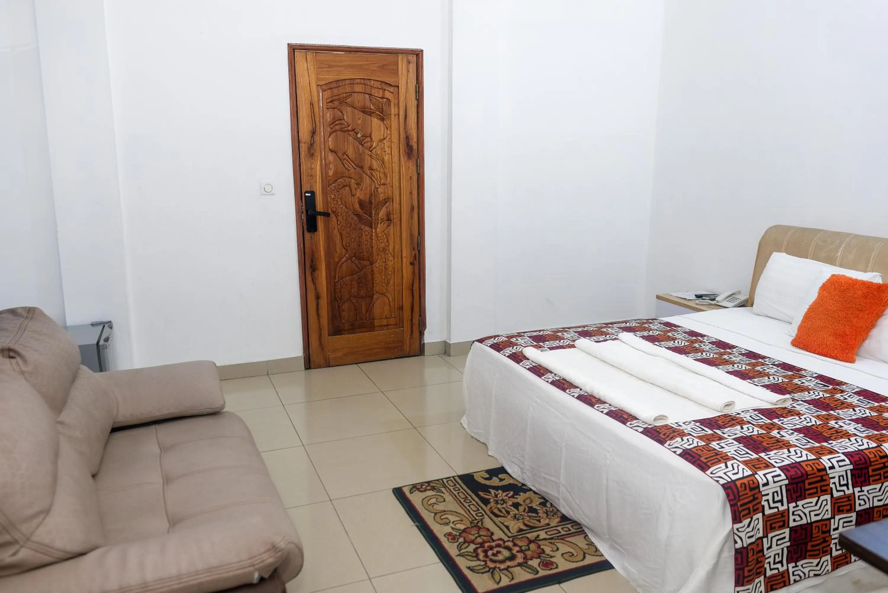 Bed in New Hotel Sossa