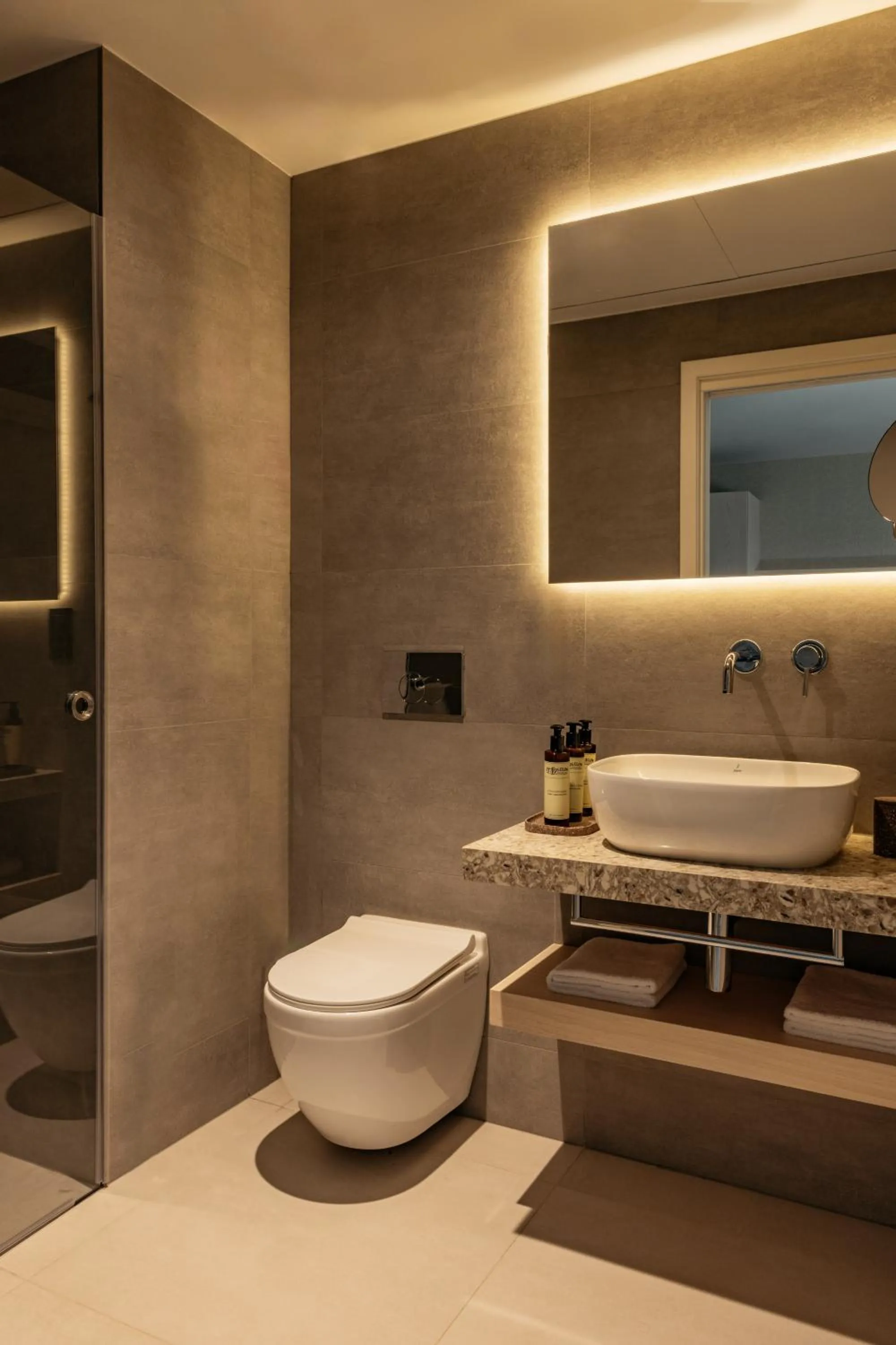 Bathroom in ME Malta by Meliá