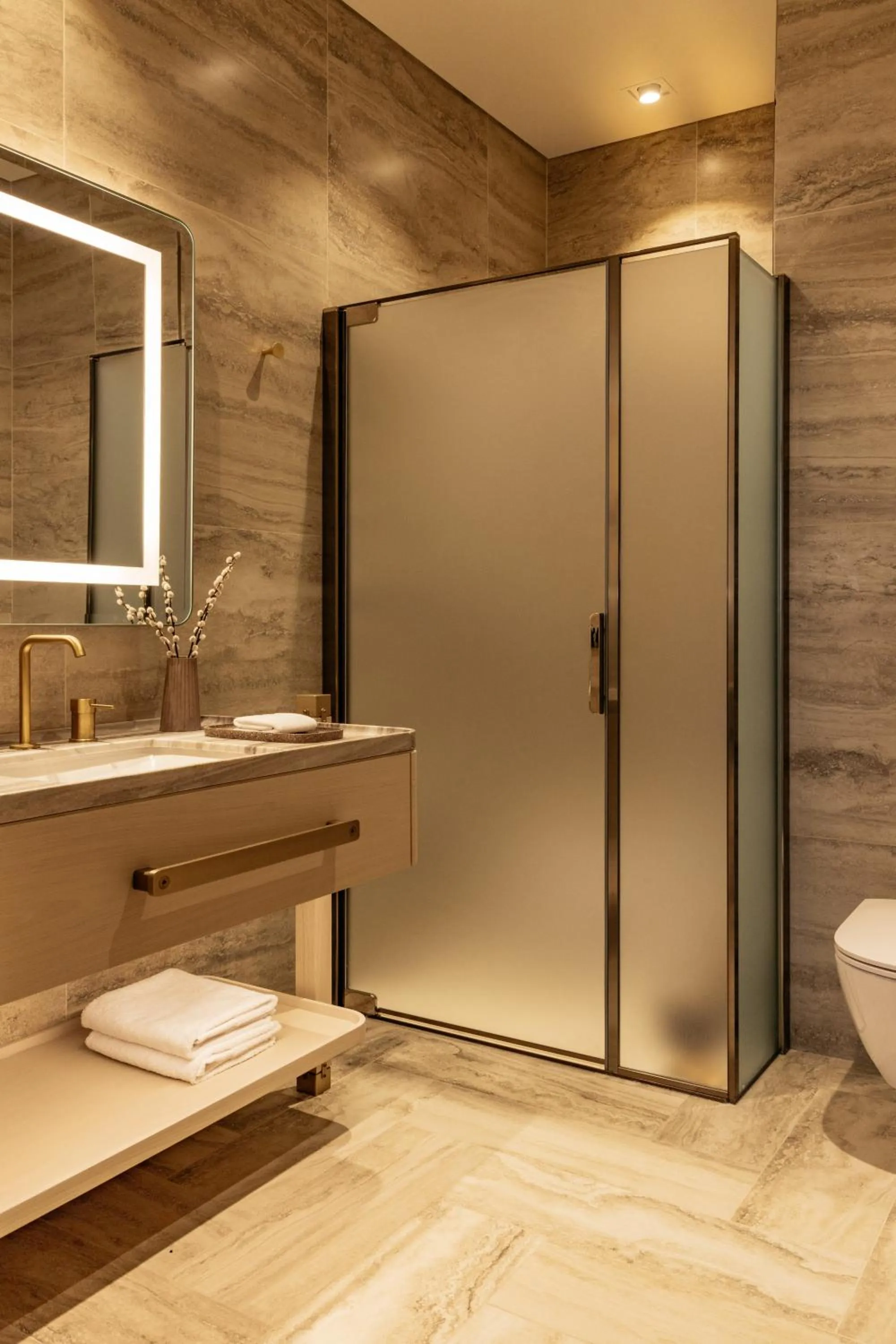 Bathroom in ME Malta by Meliá