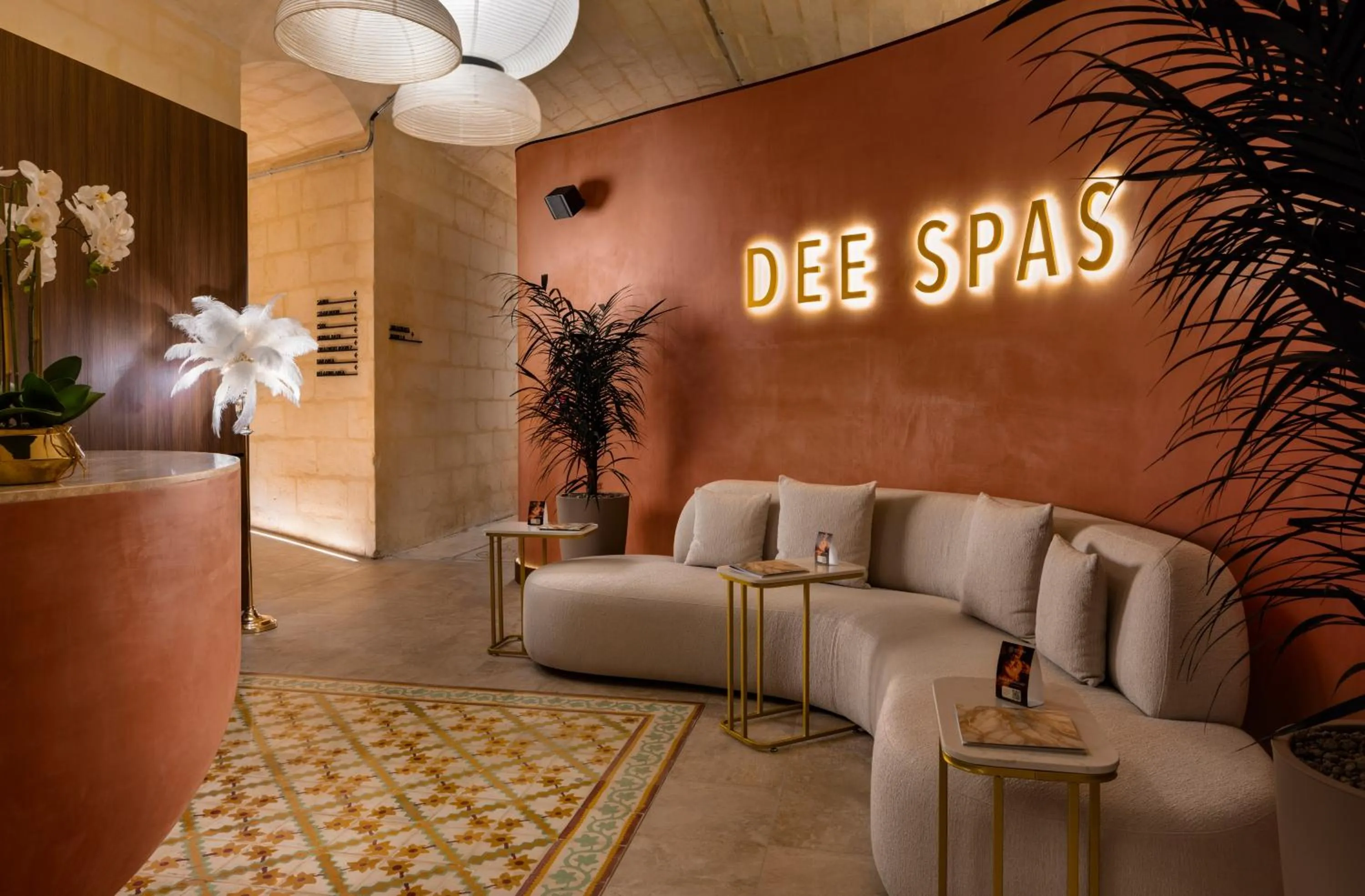 Living room in ME Malta by Meliá