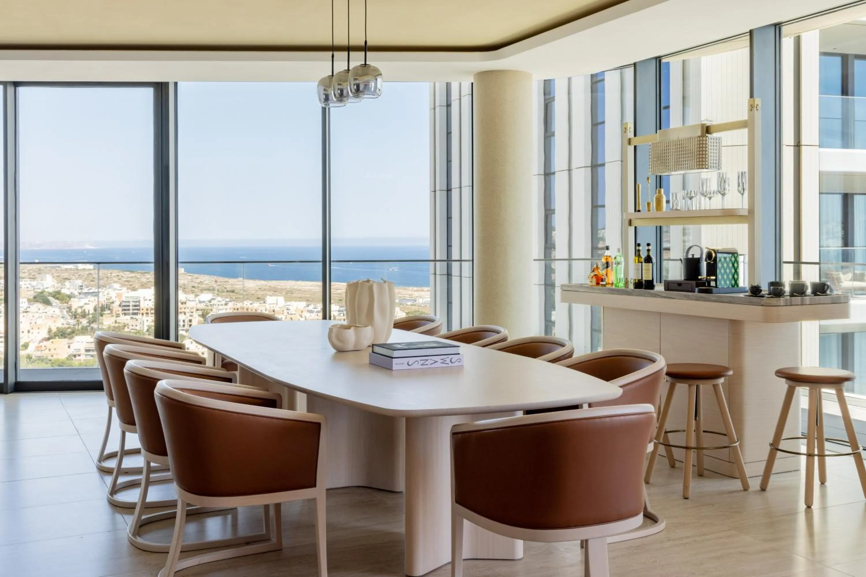 Living room in ME Malta by Meliá