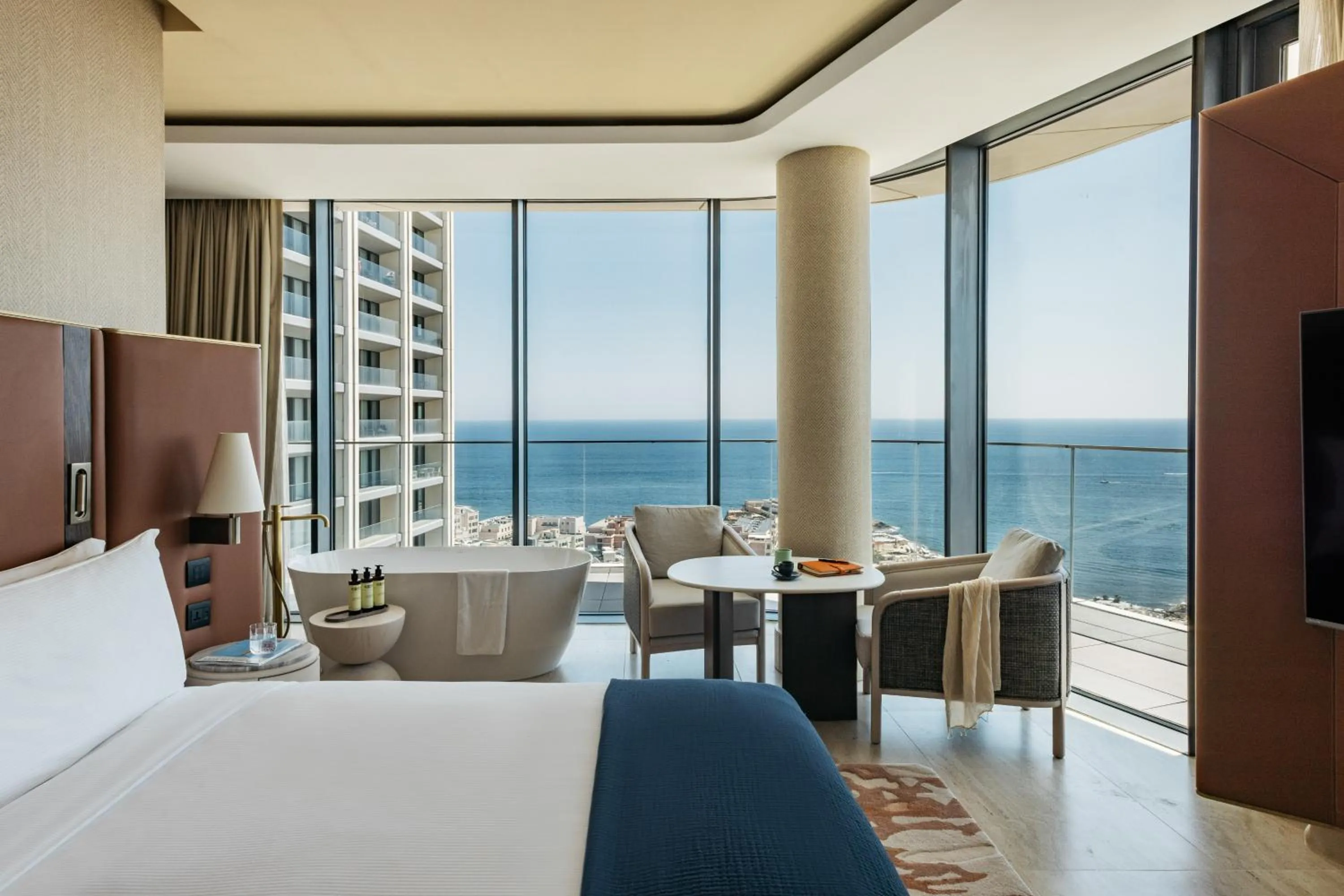 Bed in ME Malta by Meliá