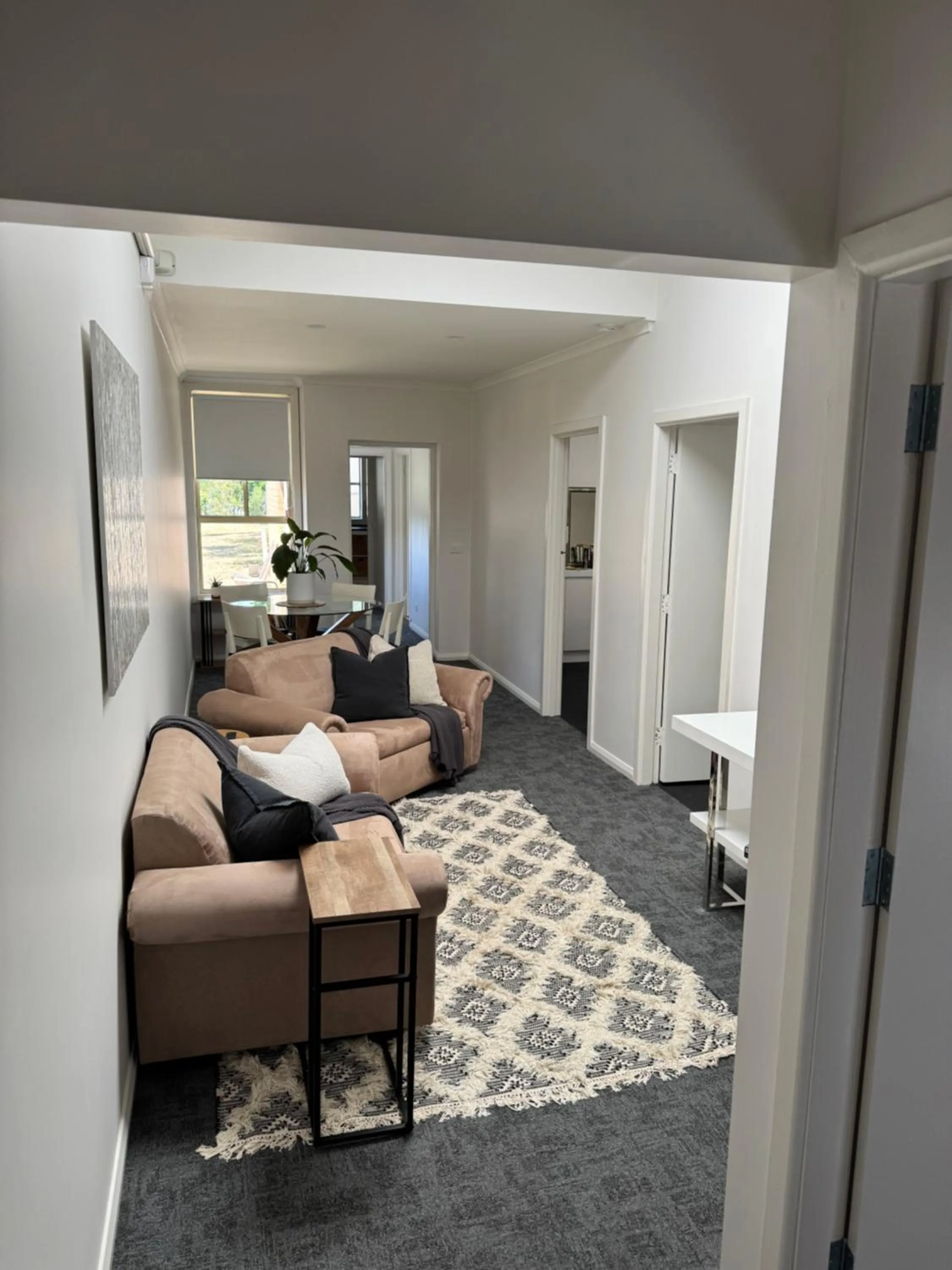 Living room in American Hotel Creswick