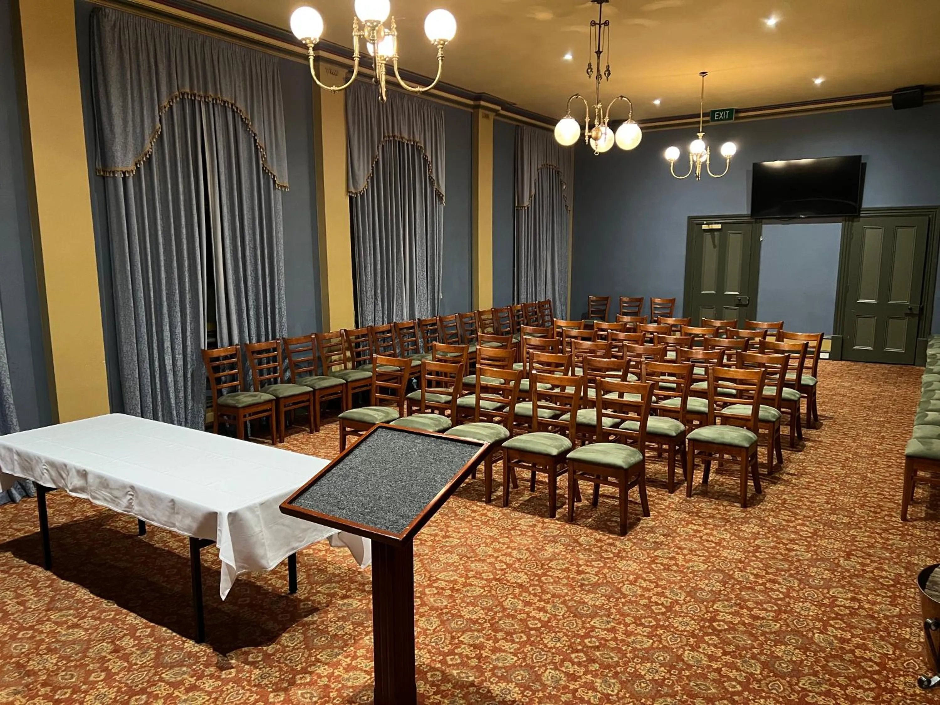Banquet/Function facilities in American Hotel Creswick