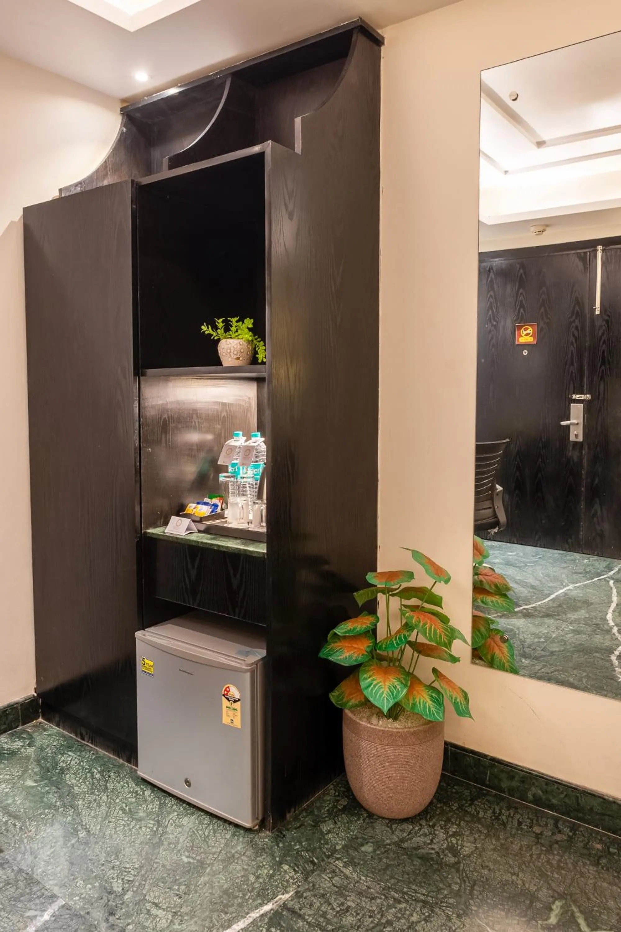 wardrobe in Foxoso Hotel Delhi Airport