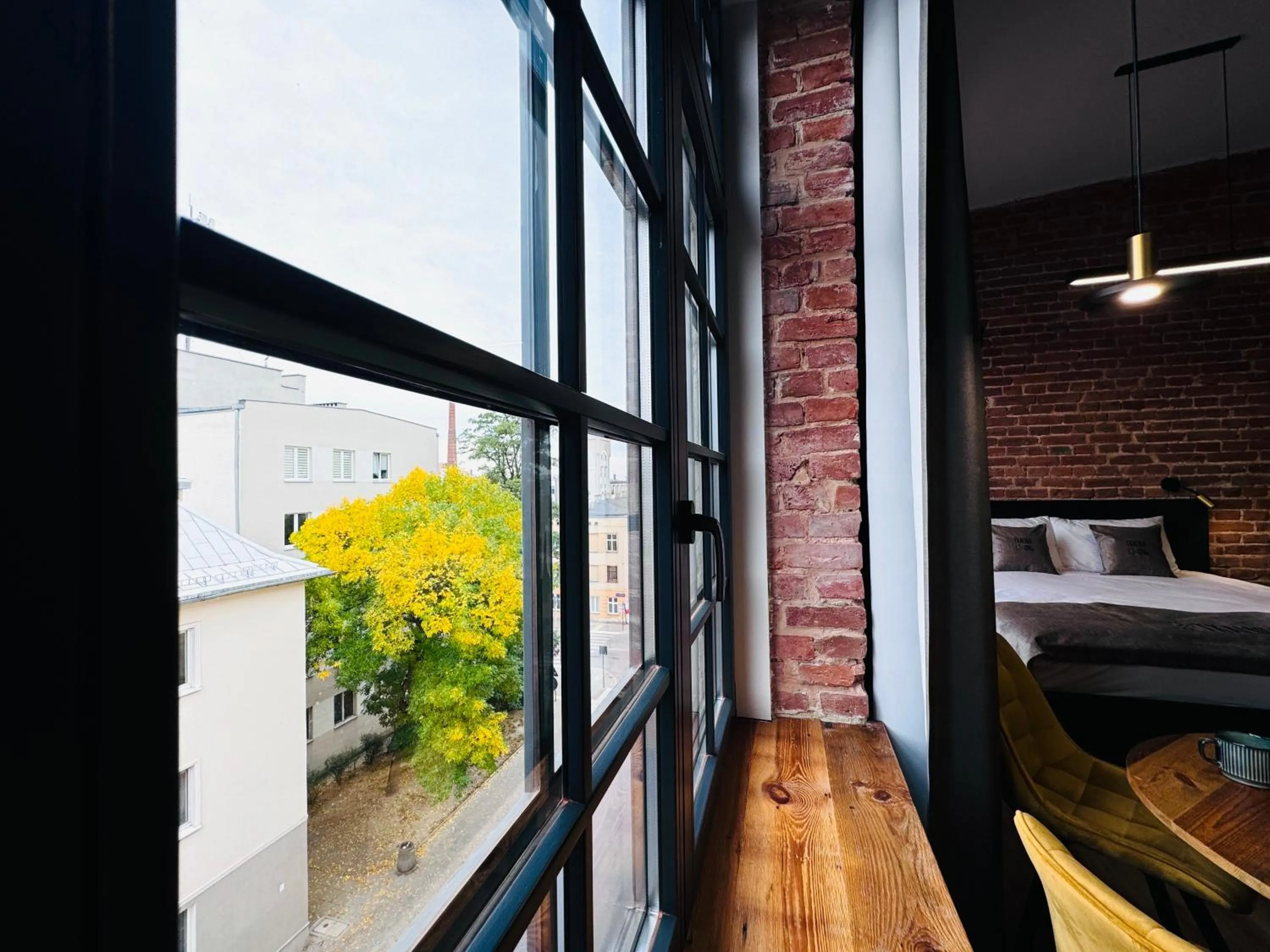 City view, Bed in Tkalnia Snu