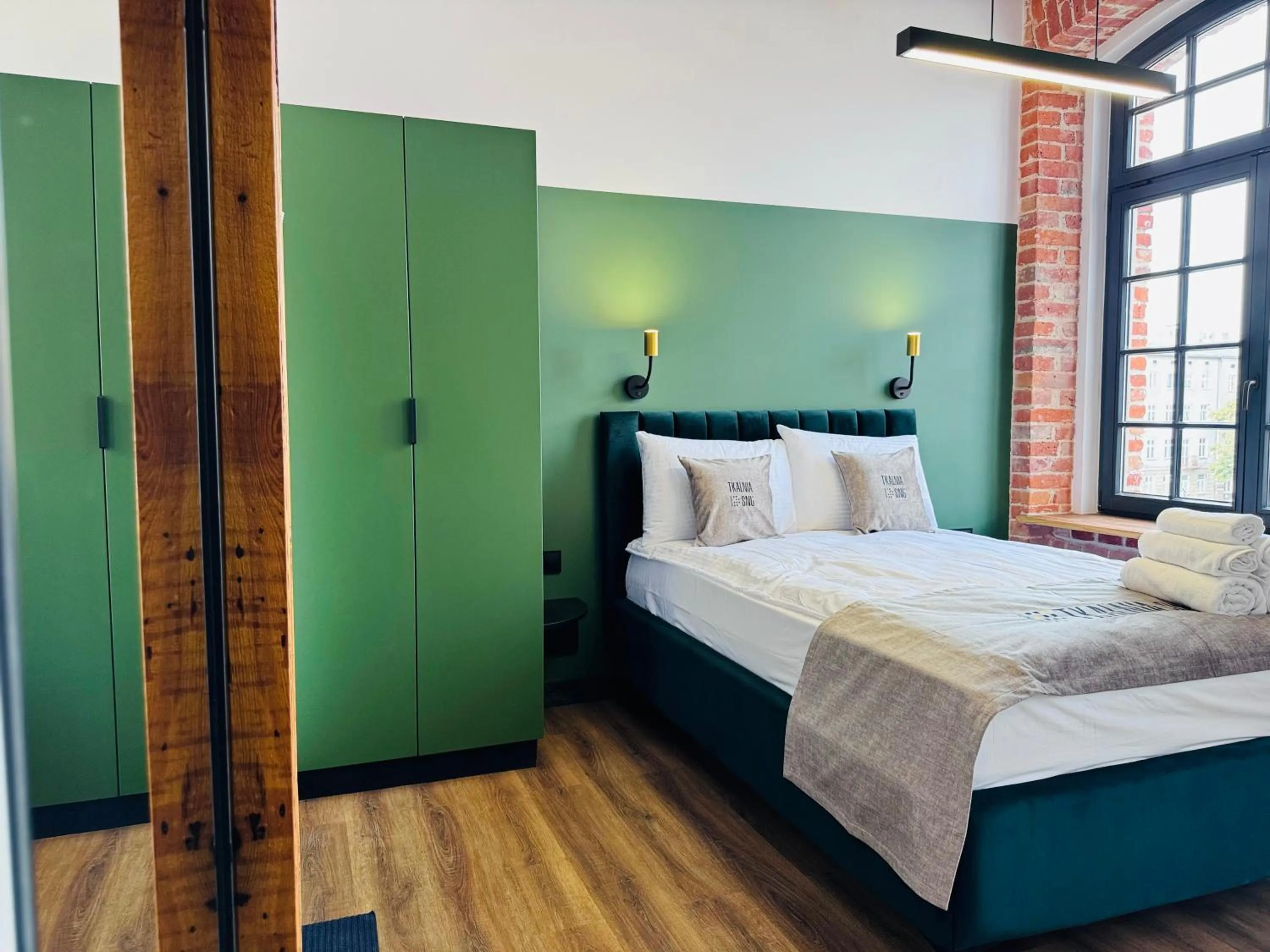 Bedroom, Bed in Tkalnia Snu