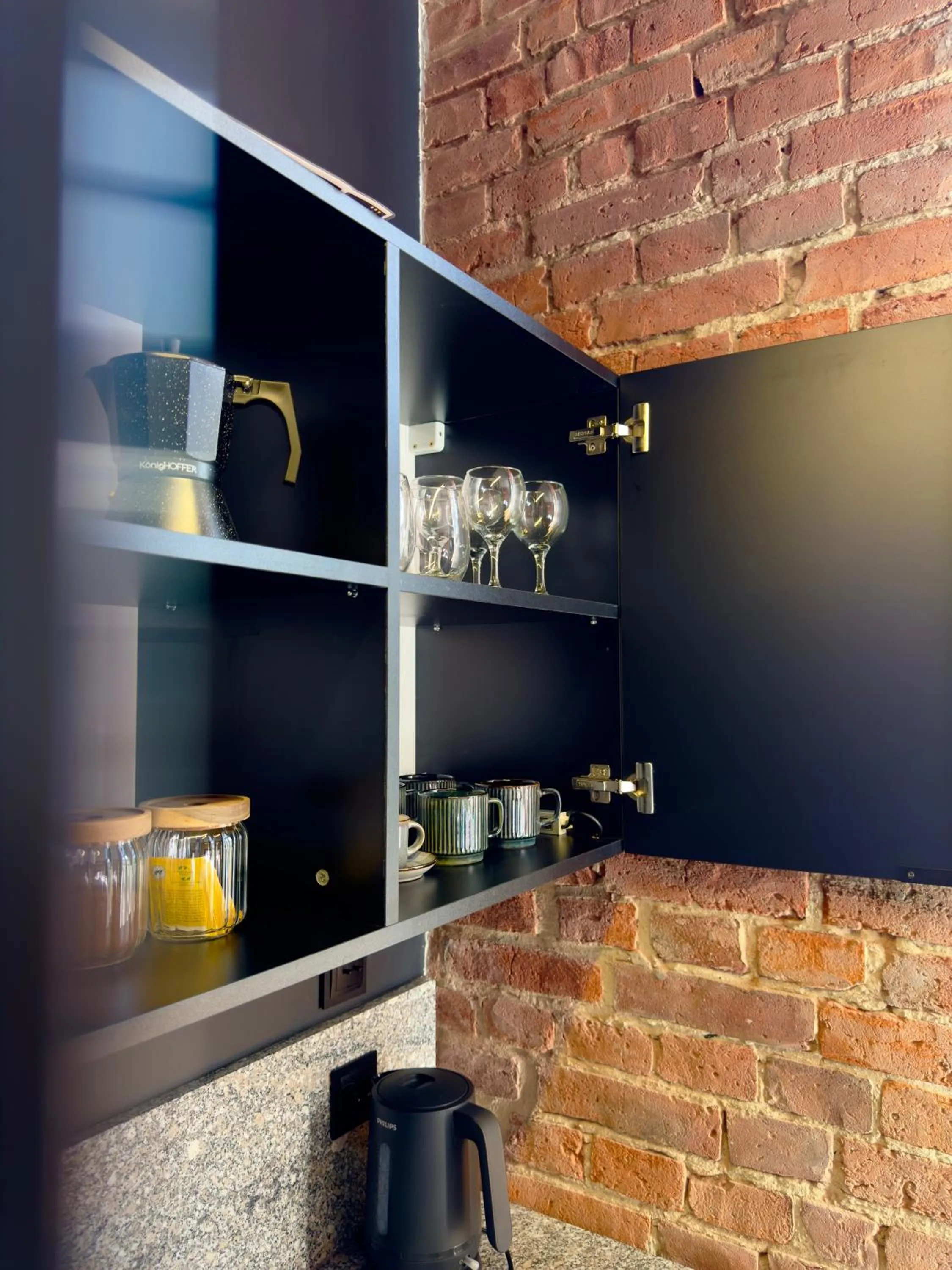 Kitchen or kitchenette in Tkalnia Snu